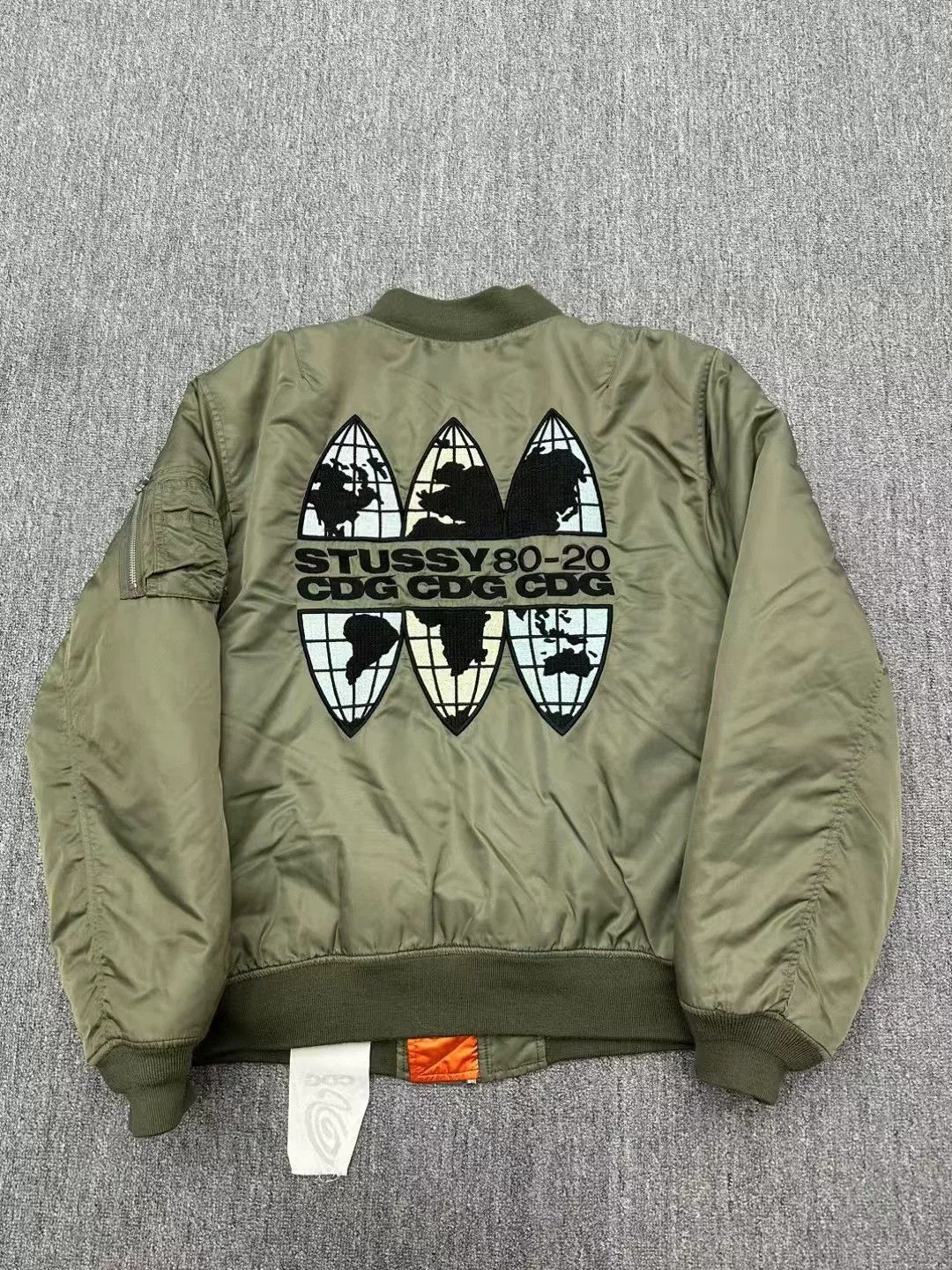 Stussy Stussy CDG Collaboration Baseball Jacket Size US XL / EU 56 / 4 - 2 Thumbnail