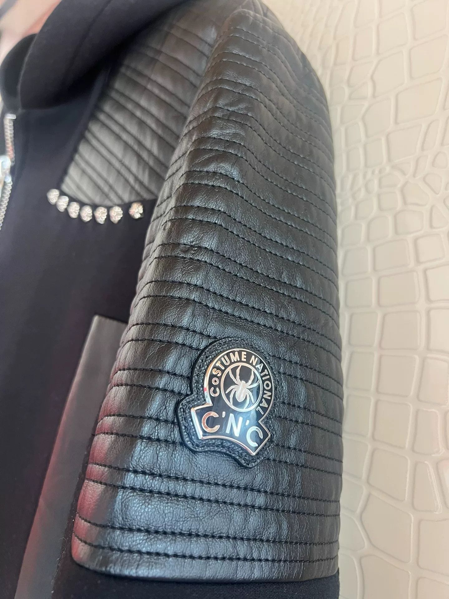 CNCPTS CNC Lambskin Patchwork Coat 2025 Sample Size US M / EU 48-50 / 2 - 3 Thumbnail