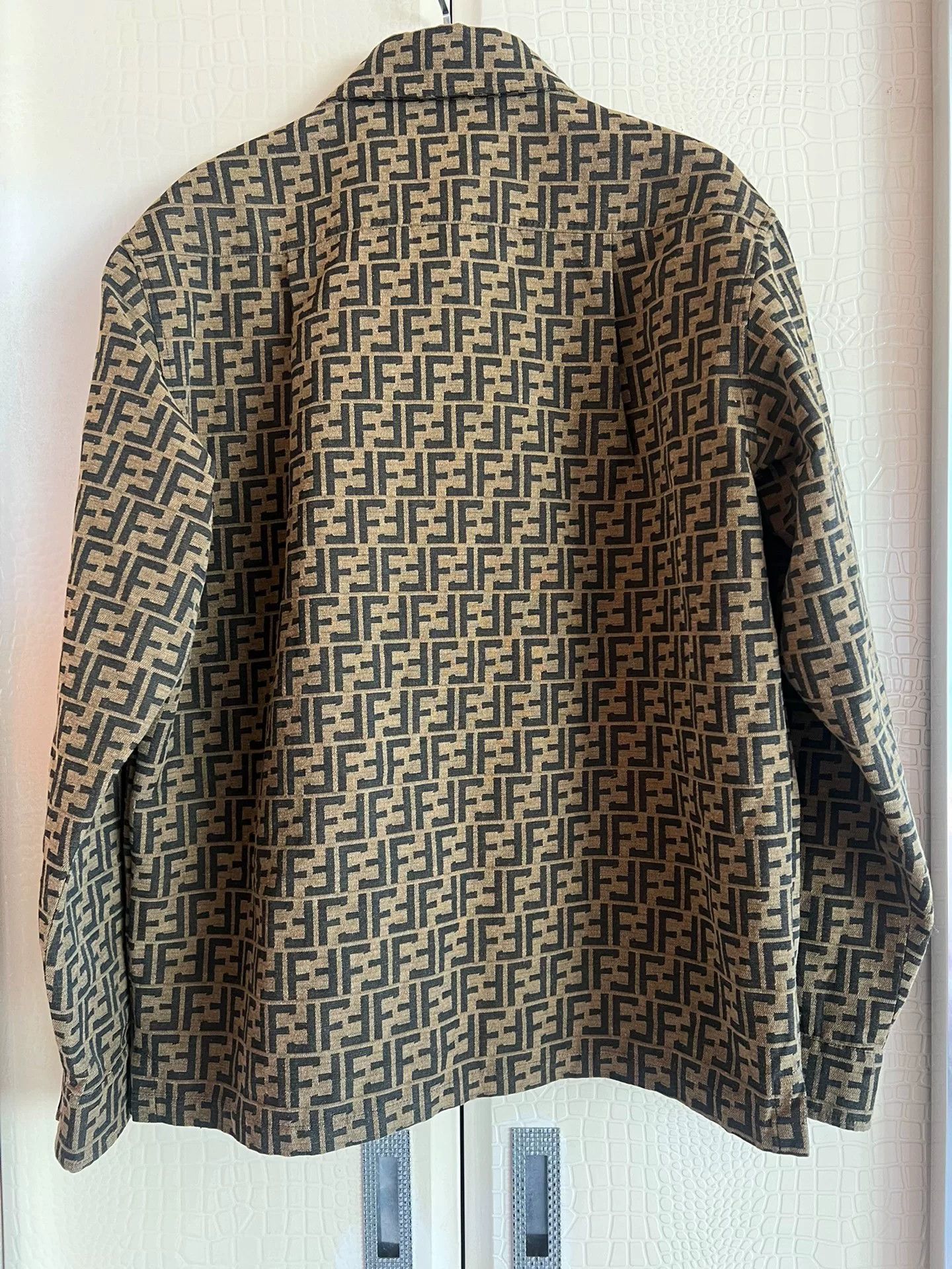Fendi FENDI LOR Men's Classic FF Jacket Size US M / EU 48-50 / 2 - 2 Thumbnail