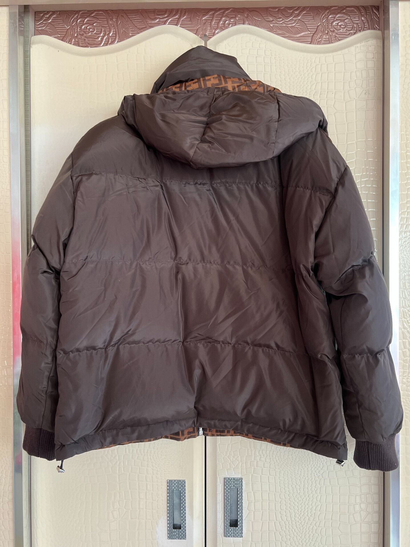Fendi FENDI LOR FF Reversible Down Jacket Size S / US 4 / IT 40 - 4 Thumbnail