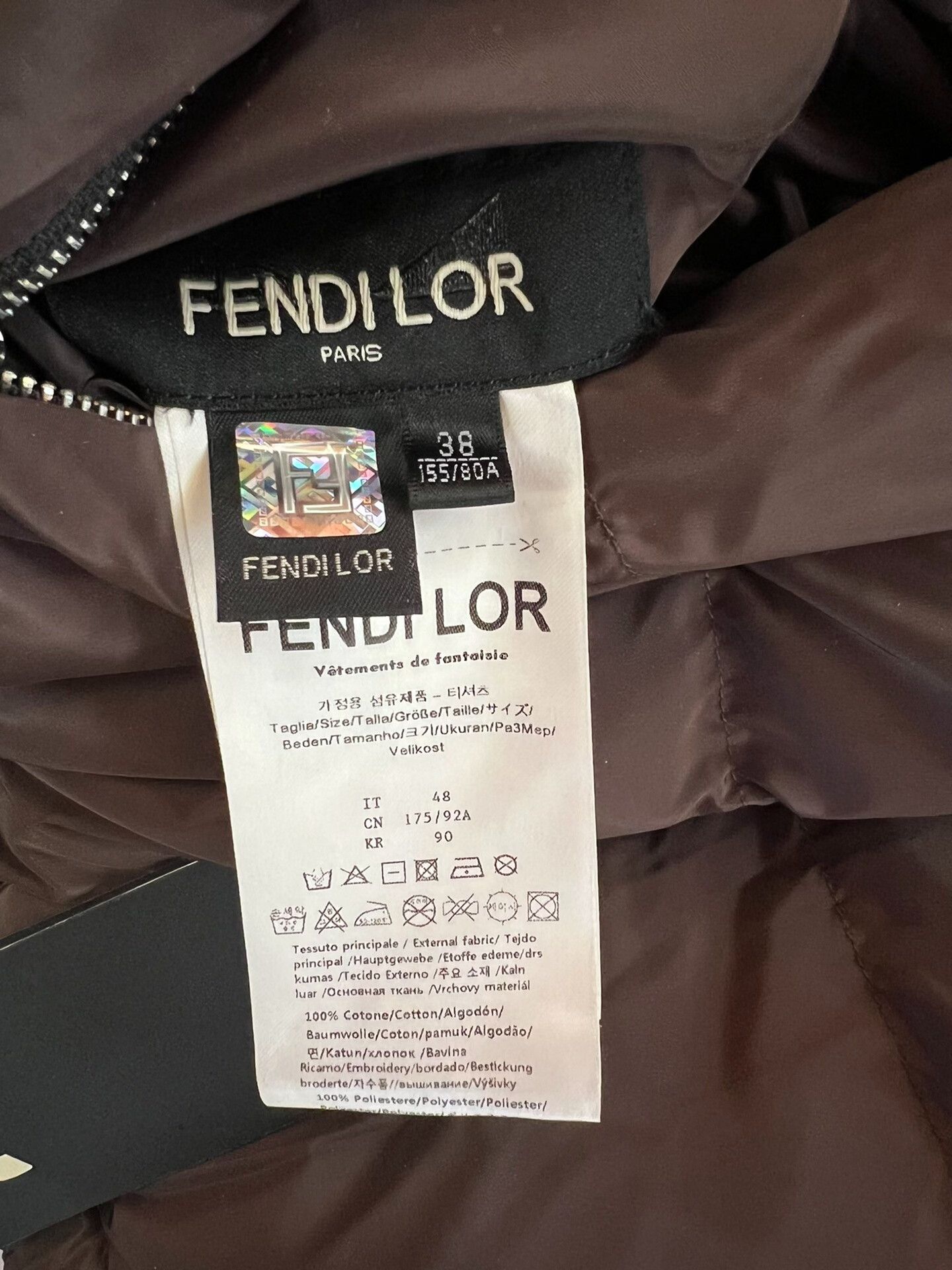 Fendi FENDI LOR FF Reversible Down Jacket Size S / US 4 / IT 40 - 6 Thumbnail