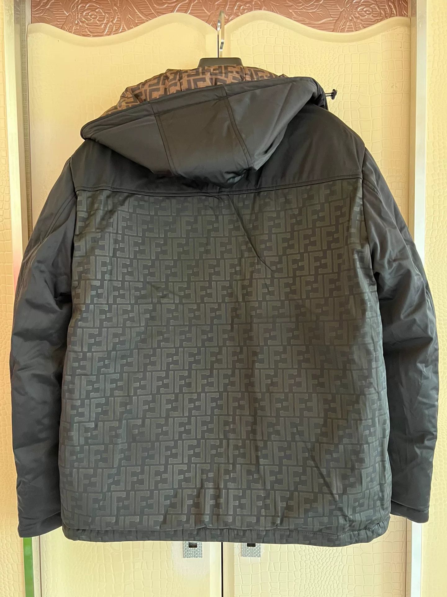 Fendi FENDI FF Reversible Men's Down Jacket Size US XL / EU 56 / 4 - 4 Thumbnail