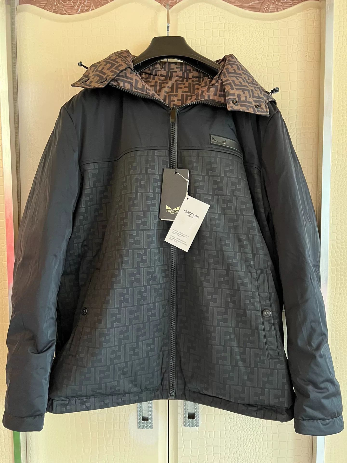 Fendi FENDI FF Reversible Men's Down Jacket Size US XL / EU 56 / 4 - 3 Thumbnail