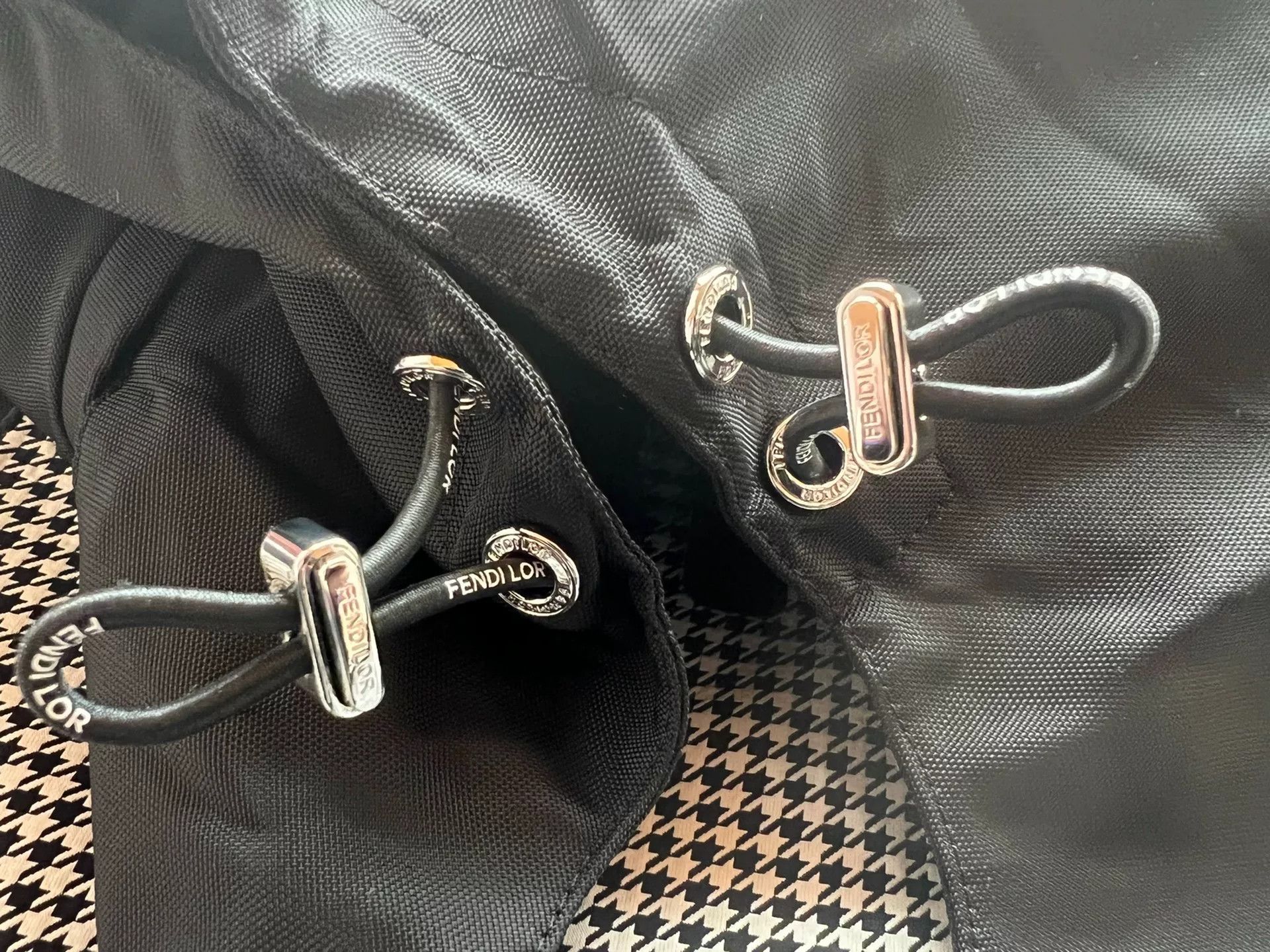 Fendi FENDI LOR Houndstooth Cotton Jacket Size US M / EU 48-50 / 2 - 4 Thumbnail