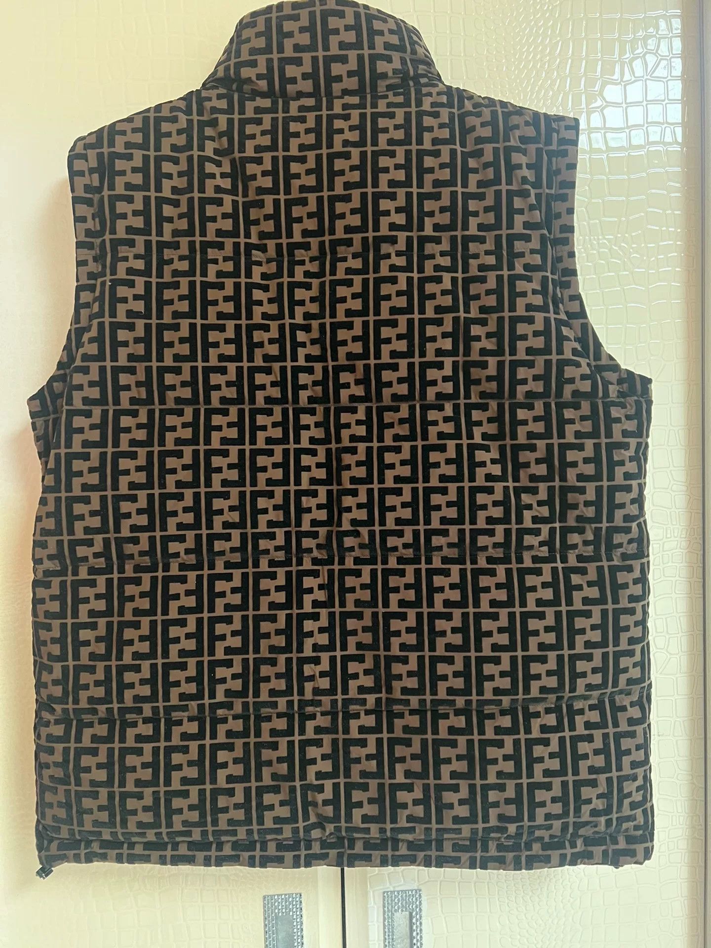 Fendi FENDI LOR Reversible FF Logo Down Vest Size US M / EU 48-50 / 2 - 2 Thumbnail