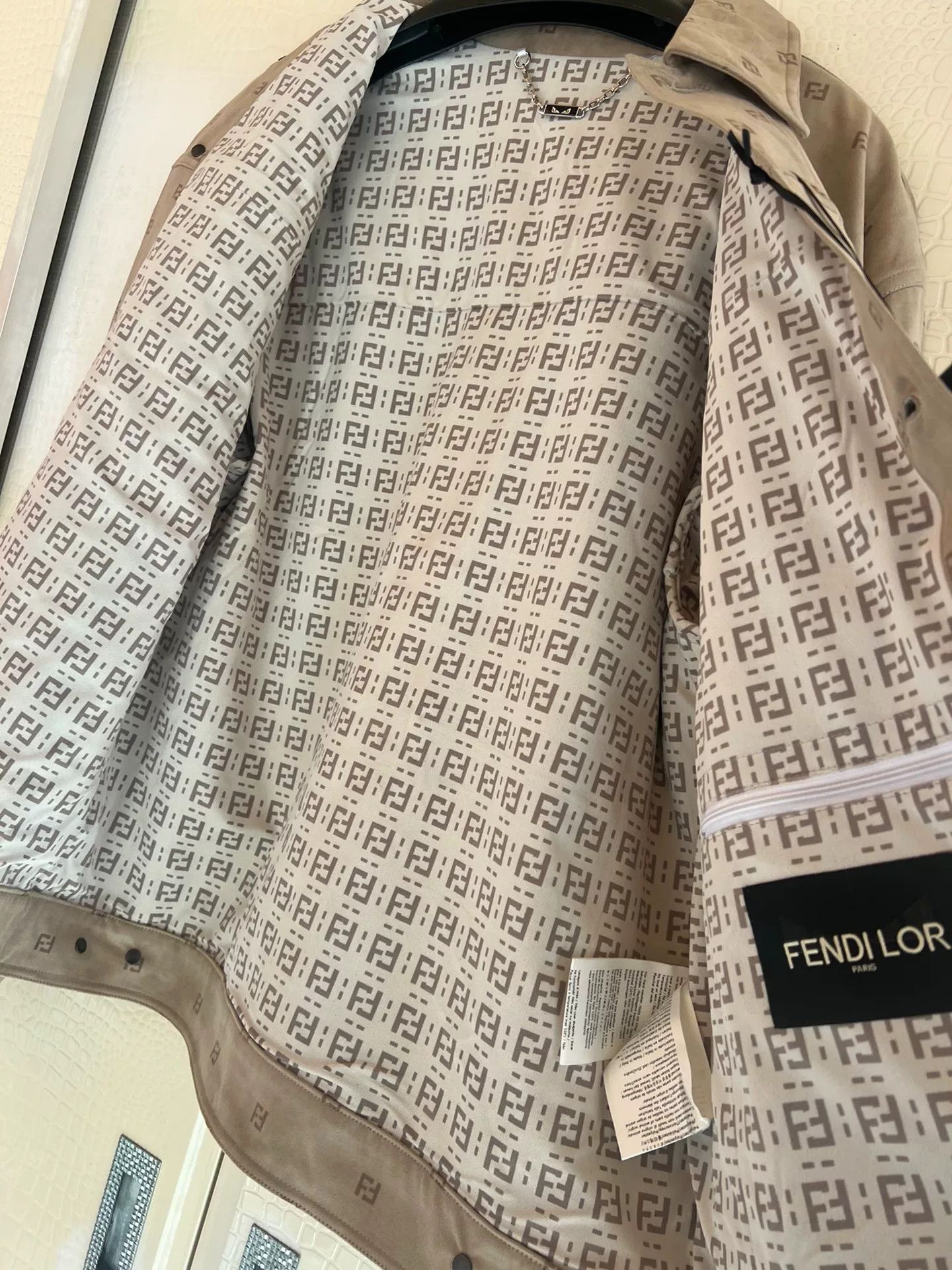 Fendi FENDI LOR Suede Monster Jacket Size US M / EU 48-50 / 2 - 3 Thumbnail