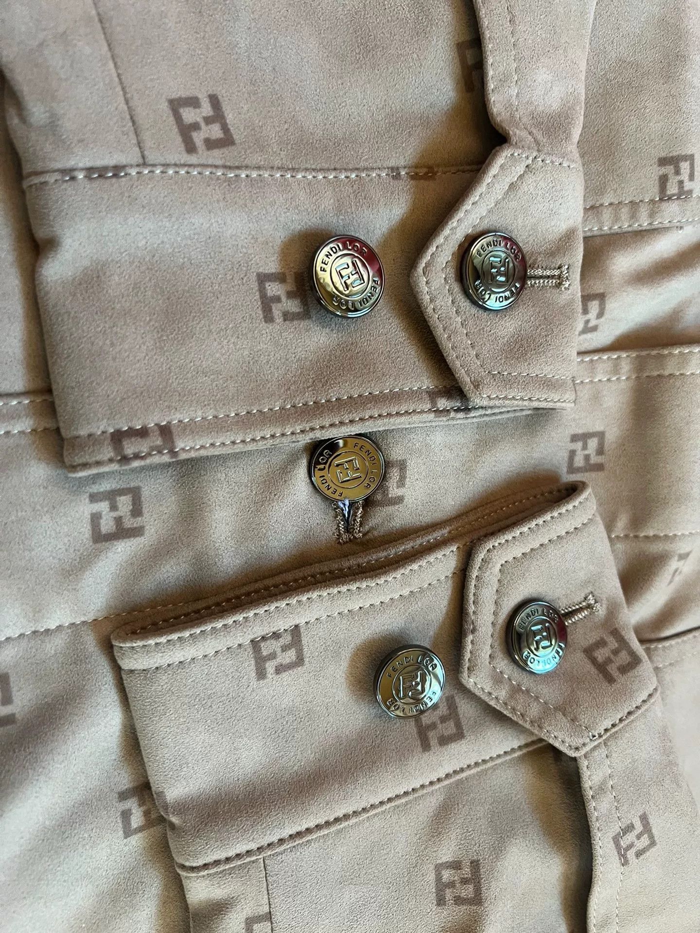 Fendi FENDI LOR Suede Monster Jacket Size US M / EU 48-50 / 2 - 7 Thumbnail