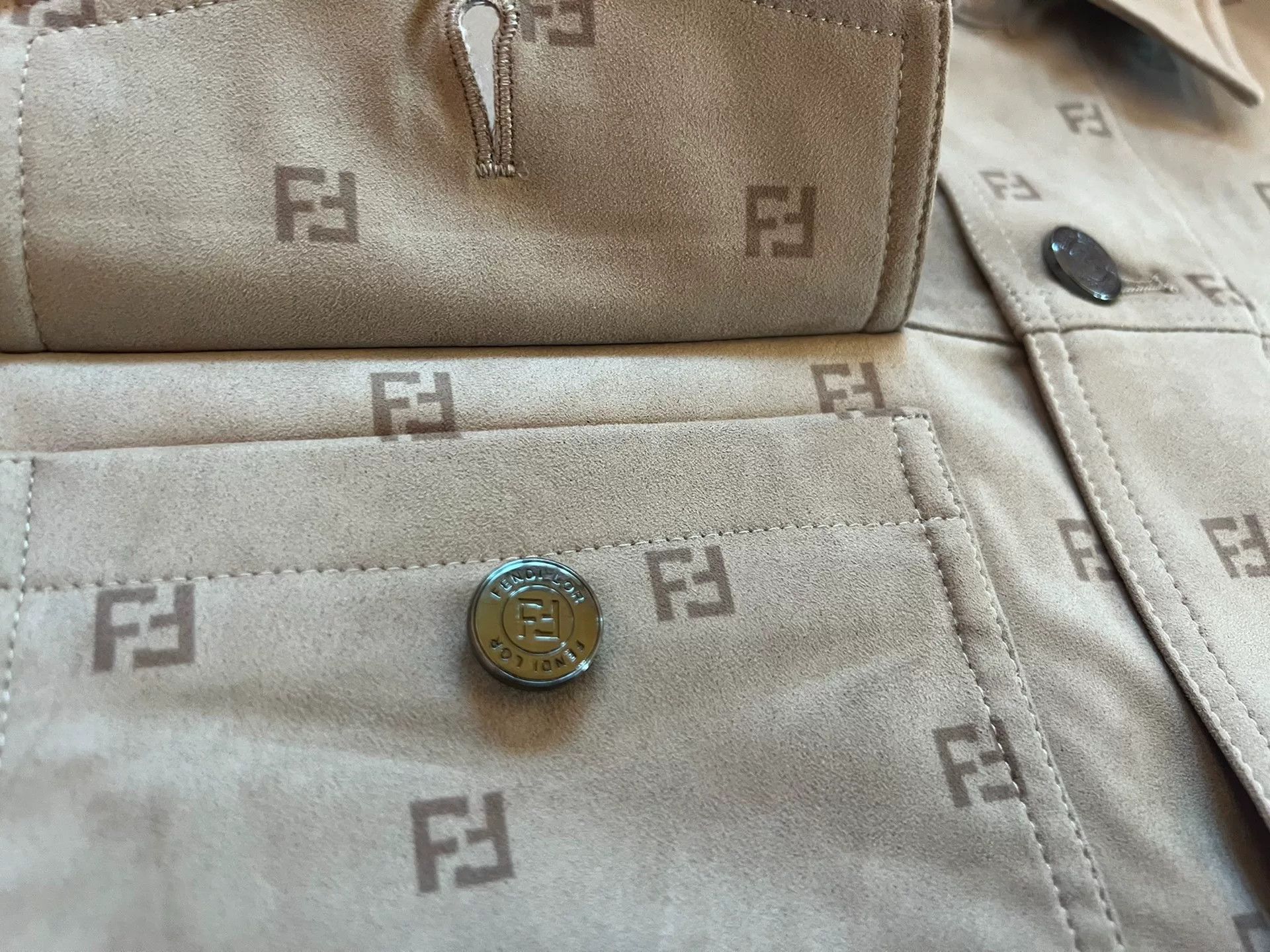 Fendi FENDI LOR Suede Monster Jacket Size US M / EU 48-50 / 2 - 9 Thumbnail