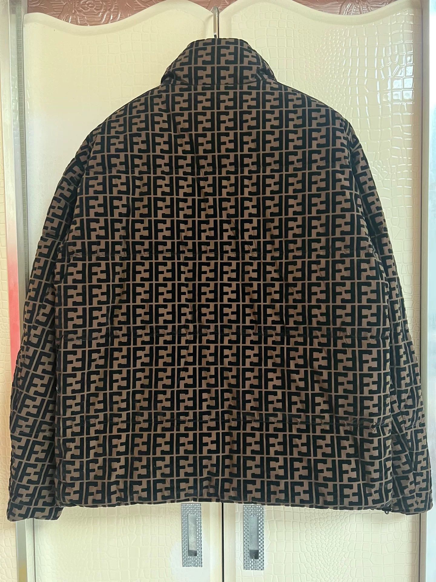 Fendi FENDI LOR FF Monogram Down Jacket Size US M / EU 48-50 / 2 - 2 Thumbnail