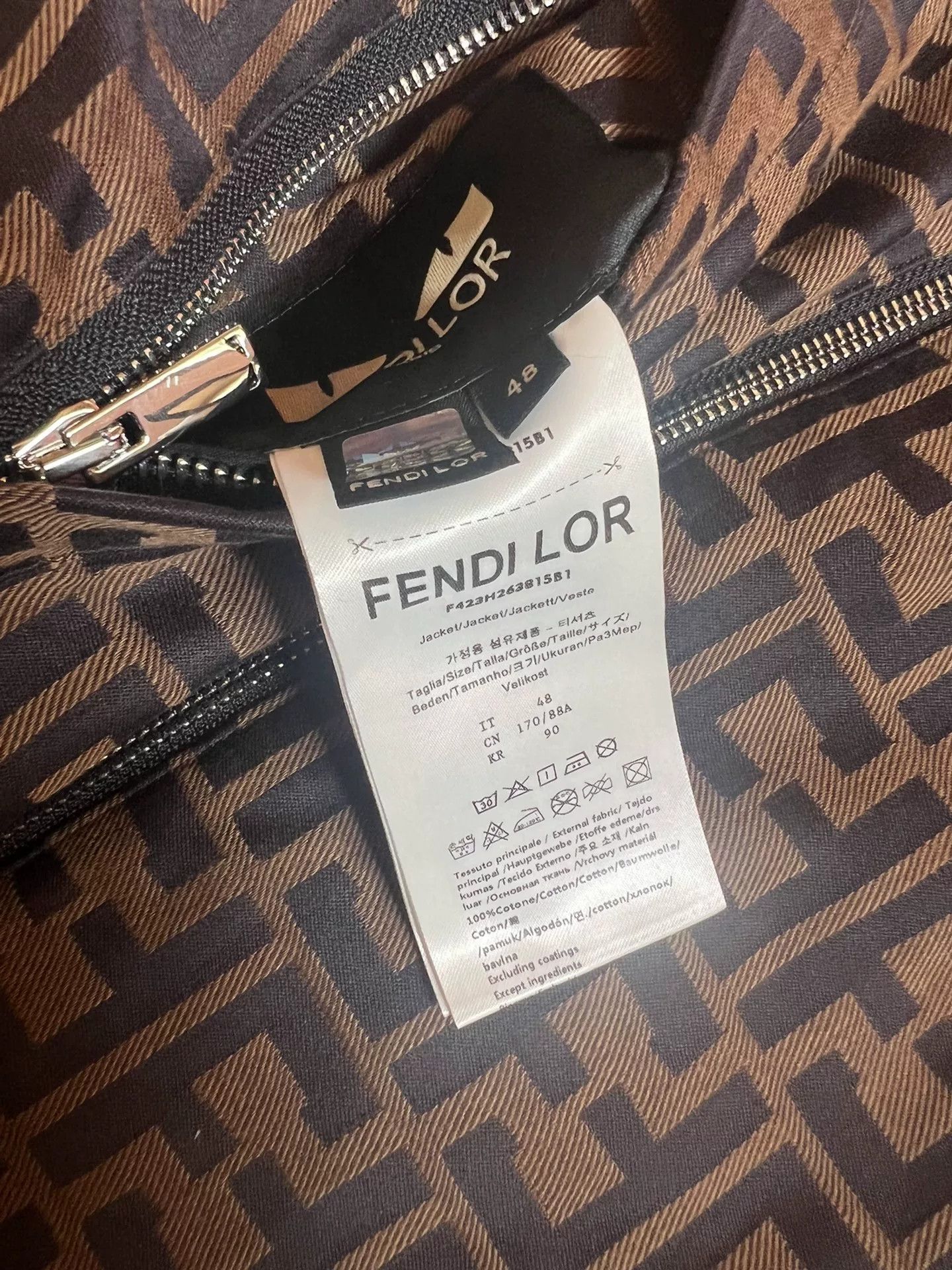 Fendi Fendi LOR FF Reversible Men's Coat Size US M / EU 48-50 / 2 - 8 Thumbnail