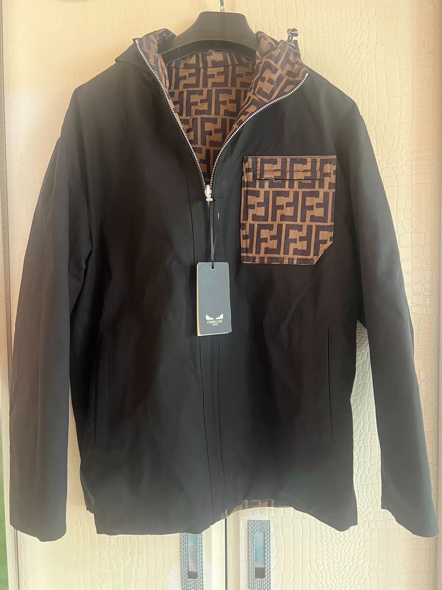 Fendi Fendi LOR FF Reversible Men's Coat Size US M / EU 48-50 / 2 - 3 Thumbnail