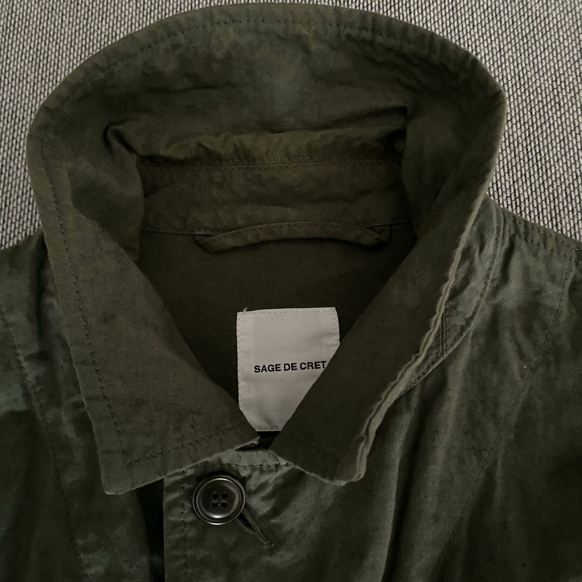 Sage De Cret Sage De Cret Military Green Jacket Size US L / EU 52-54 / 3 - 3 Thumbnail