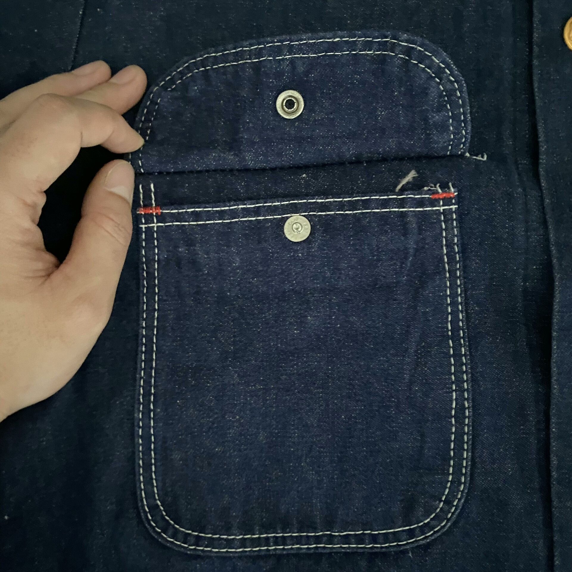 Wrangler Wrangler Denim Four-Pocket Work Jacket Size US XS / EU 42 / 0 - 5 Thumbnail