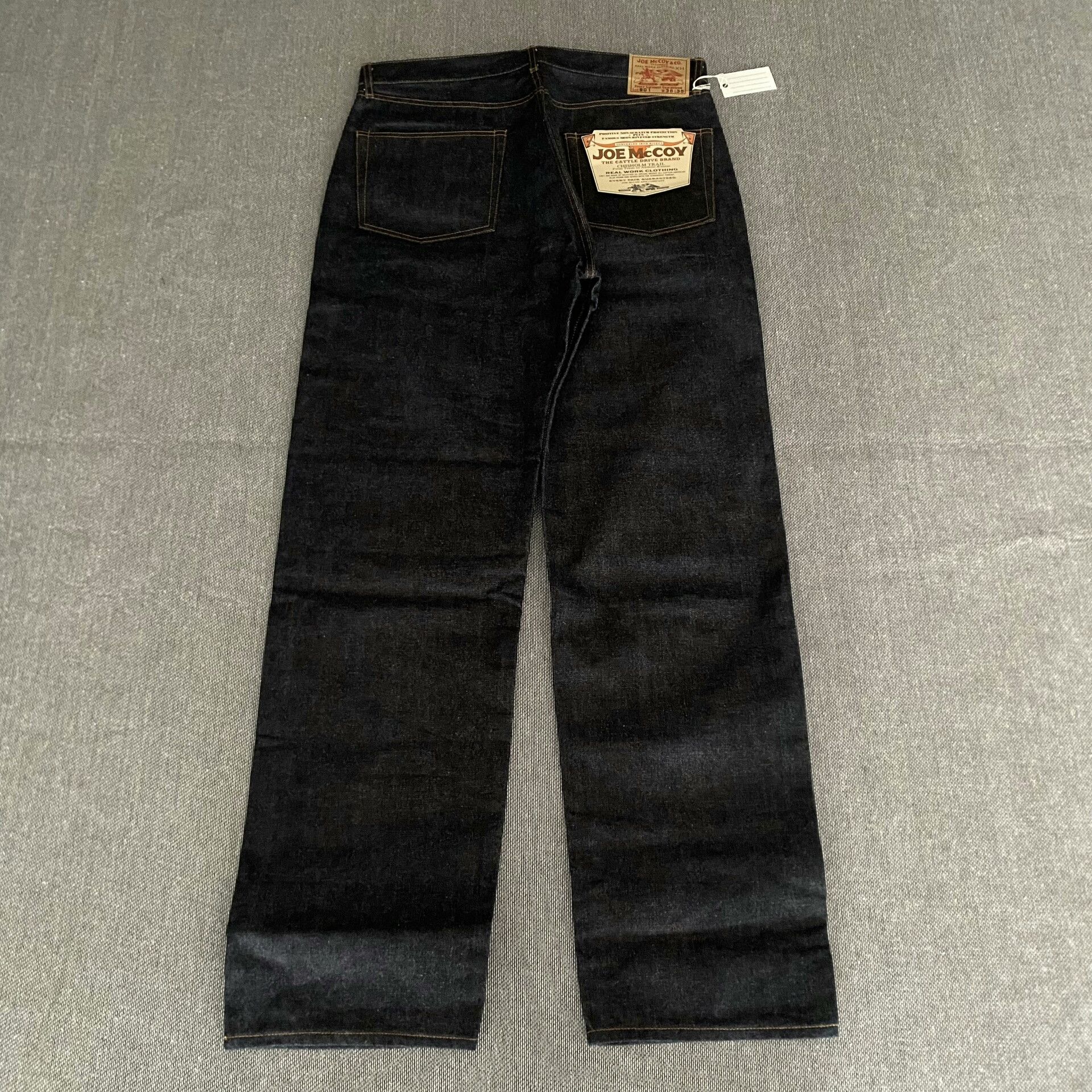 The Real McCoy's Joe Mccoy 901 Denim Jeans Size US 36 / EU 52 - 3 Thumbnail