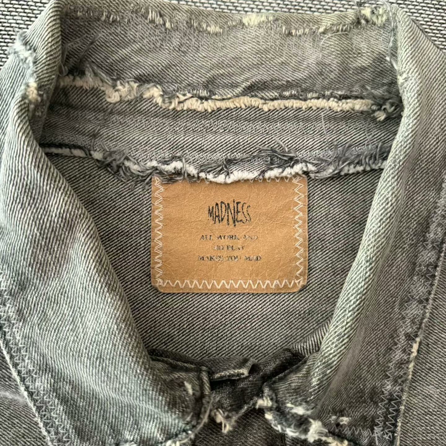 Madness Madness 23AW Japanese Denim Jacket Size US L / EU 52-54 / 3 - 4 Thumbnail