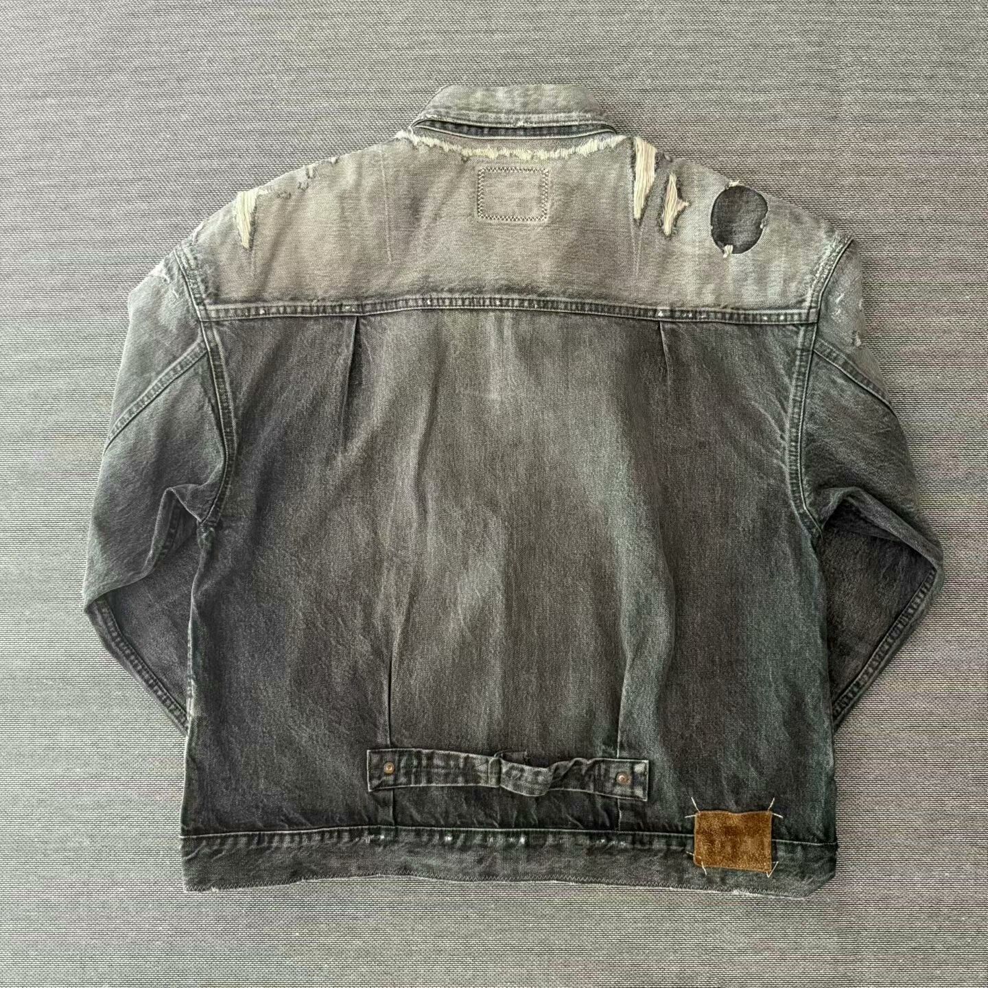Madness Madness 23AW Japanese Denim Jacket Size US L / EU 52-54 / 3 - 2 Thumbnail