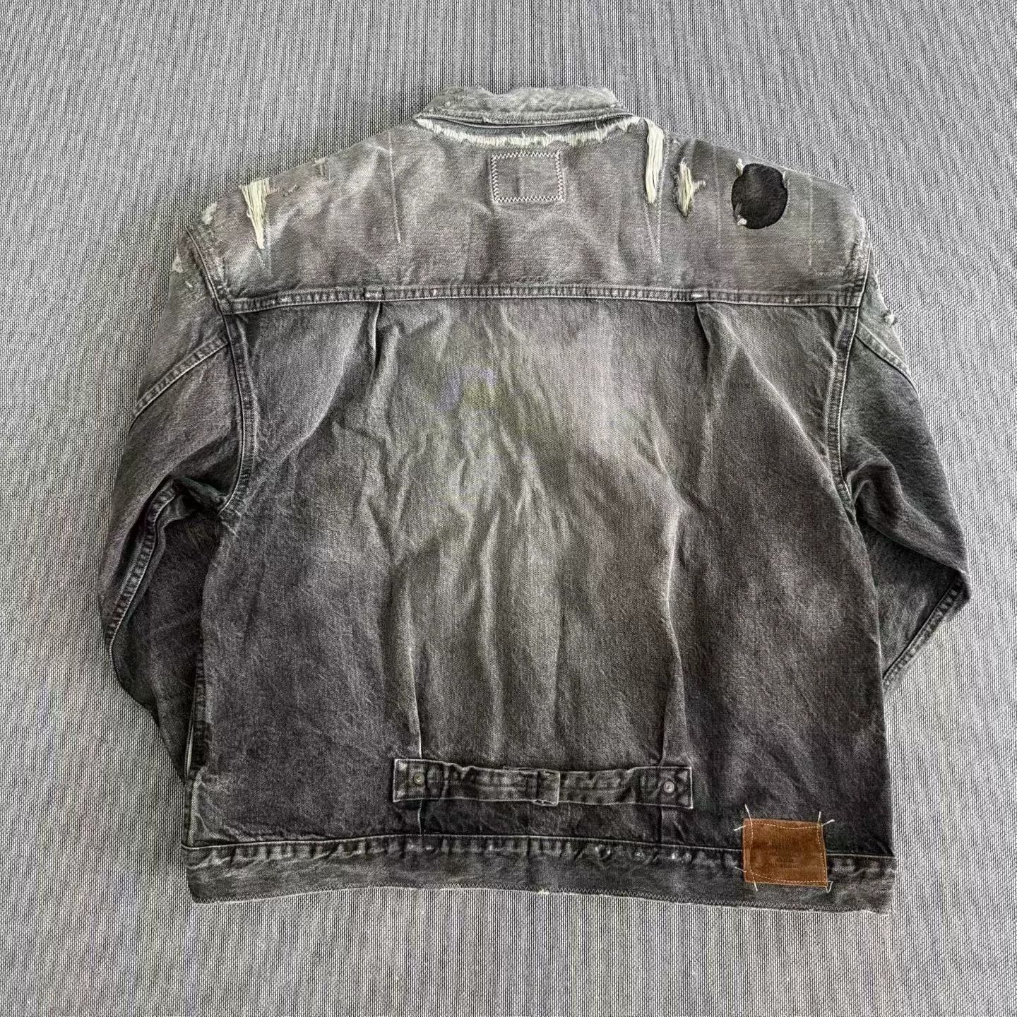 Madness Madness 23AW Denim Jacket Size US XL / EU 56 / 4 - 2 Thumbnail