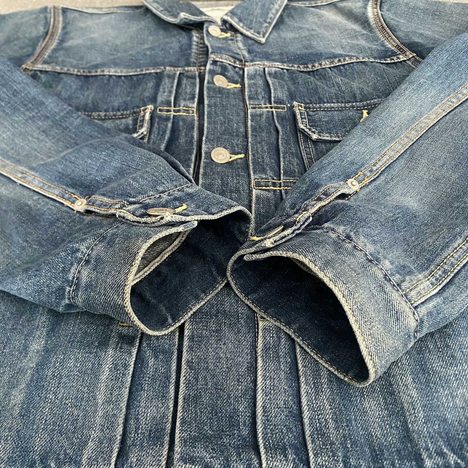 Visvim Visvim101 17AW Type 2 Denim Jacket Size US XXL / EU 58 / 5 - 4 Thumbnail