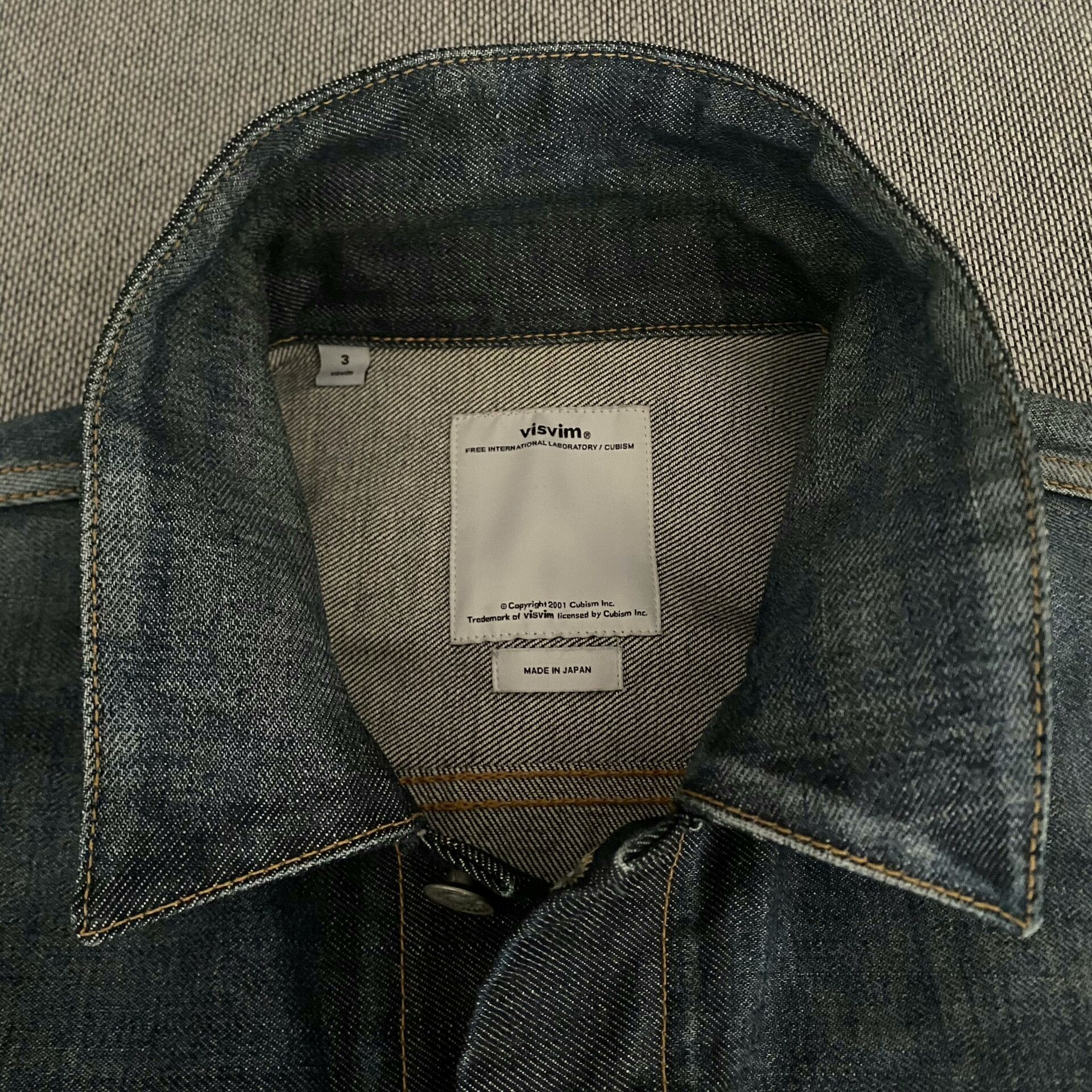 Visvim Visvim101 13AW Type2 Denim Jacket Size US L / EU 52-54 / 3 - 4 Thumbnail