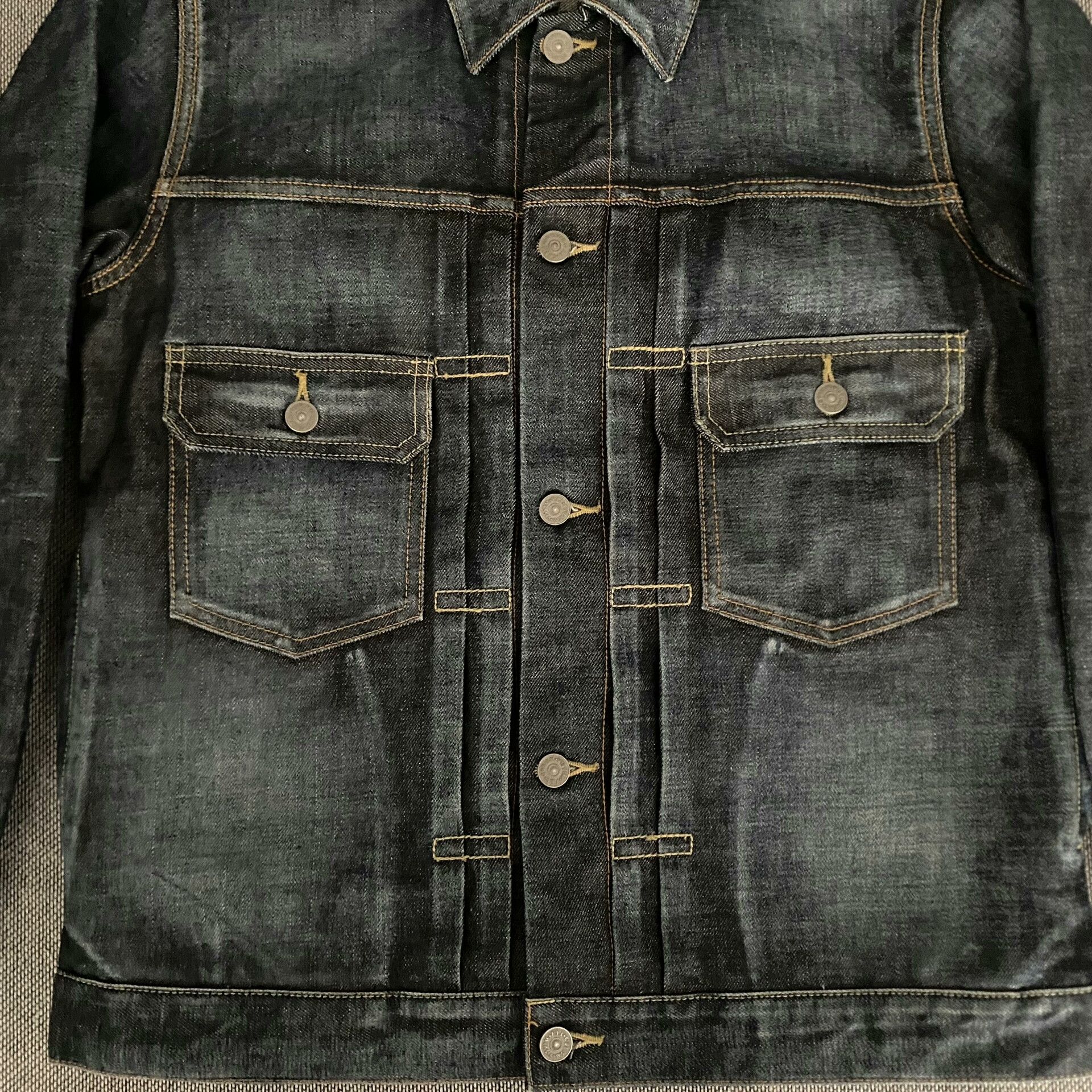 Visvim Visvim101 13AW Type2 Denim Jacket Size US L / EU 52-54 / 3 - 3 Thumbnail
