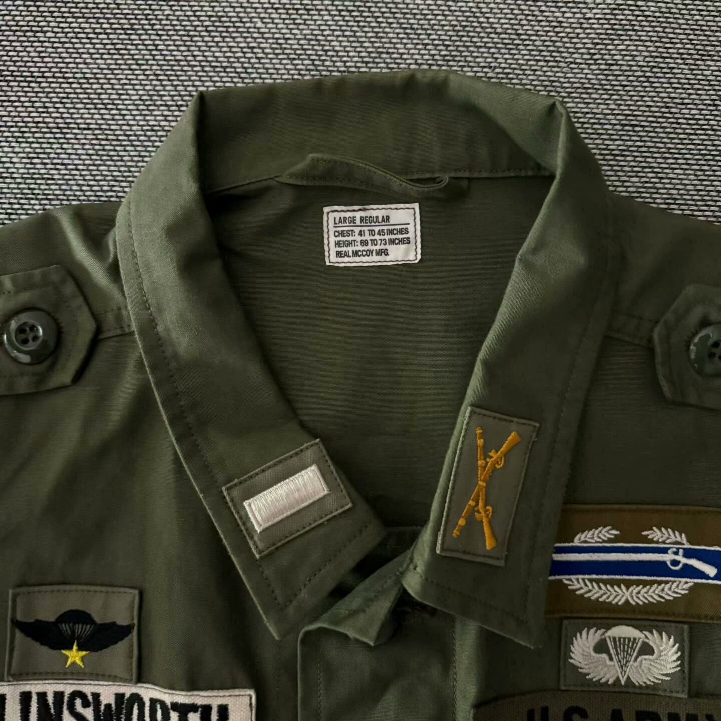 The Real McCoy's The Real Mccoys Vietnam Jungle Jacket Size US L / EU 52-54 / 3 - 3 Thumbnail