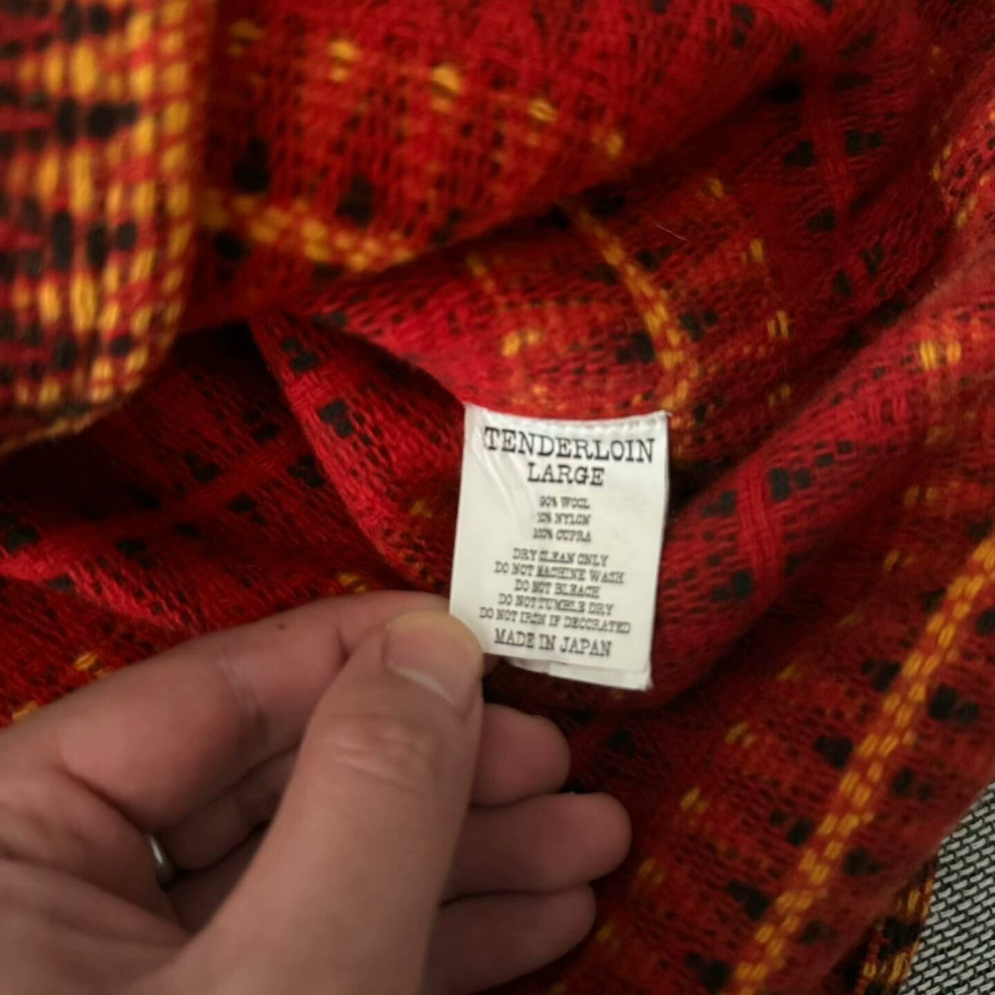 Tenderloin Tenderloin K7 Ethnic Wool Shirt Size US L / EU 52-54 / 3 - 4 Thumbnail