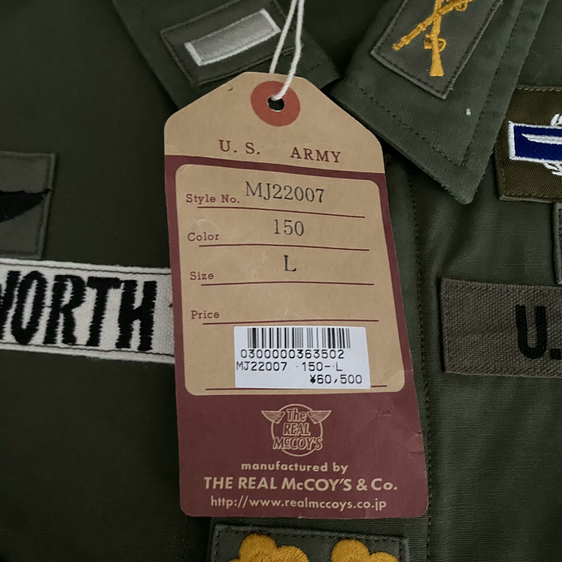 The Real Mccoys Vietnam War Jacket