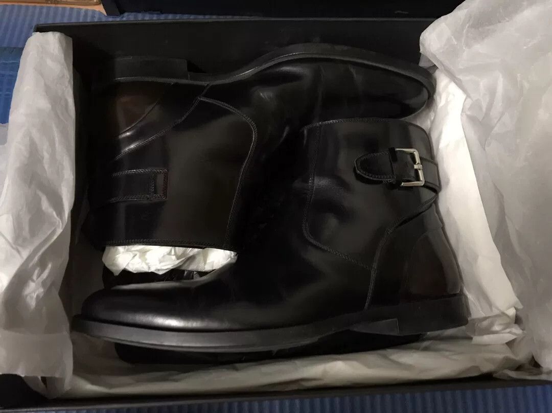 Dior Diorhomme Men's Leather Mid-Cut Boots Size US 6 / EU 39 - 7 Thumbnail