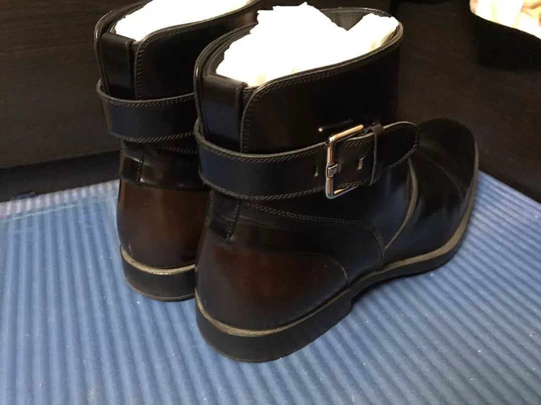 Dior Diorhomme Men's Leather Mid-Cut Boots Size US 6 / EU 39 - 2 Thumbnail