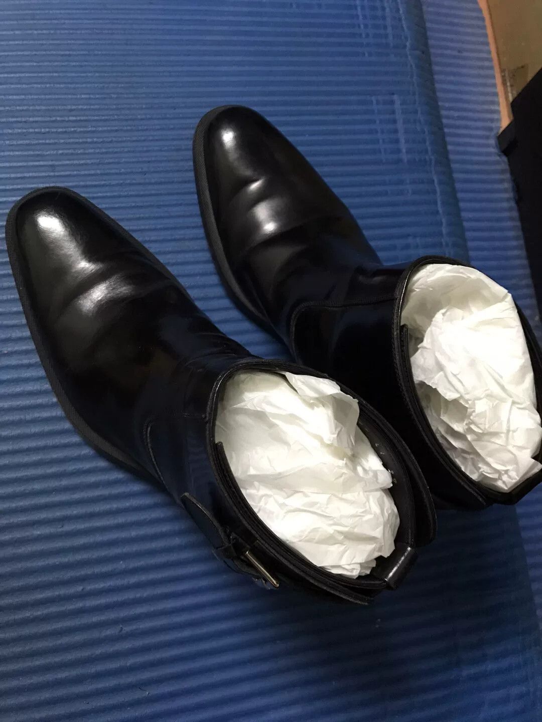 Dior Diorhomme Men's Leather Mid-Cut Boots Size US 6 / EU 39 - 5 Thumbnail