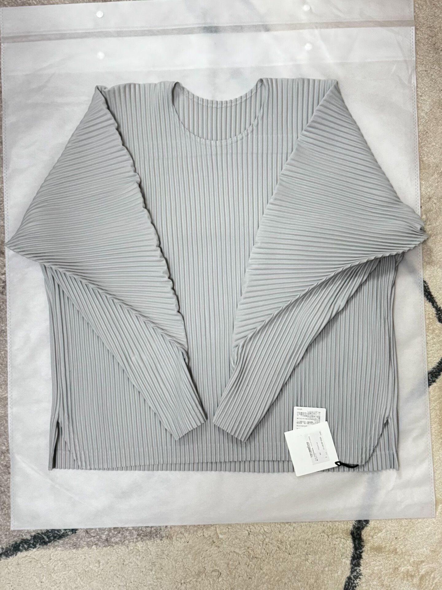 Homme Plisse Issey Miyake Issey Miyake Homme Plisse HP Long Sleeve T-shirt Size US M / EU 48-50 / 2 - 3 Thumbnail