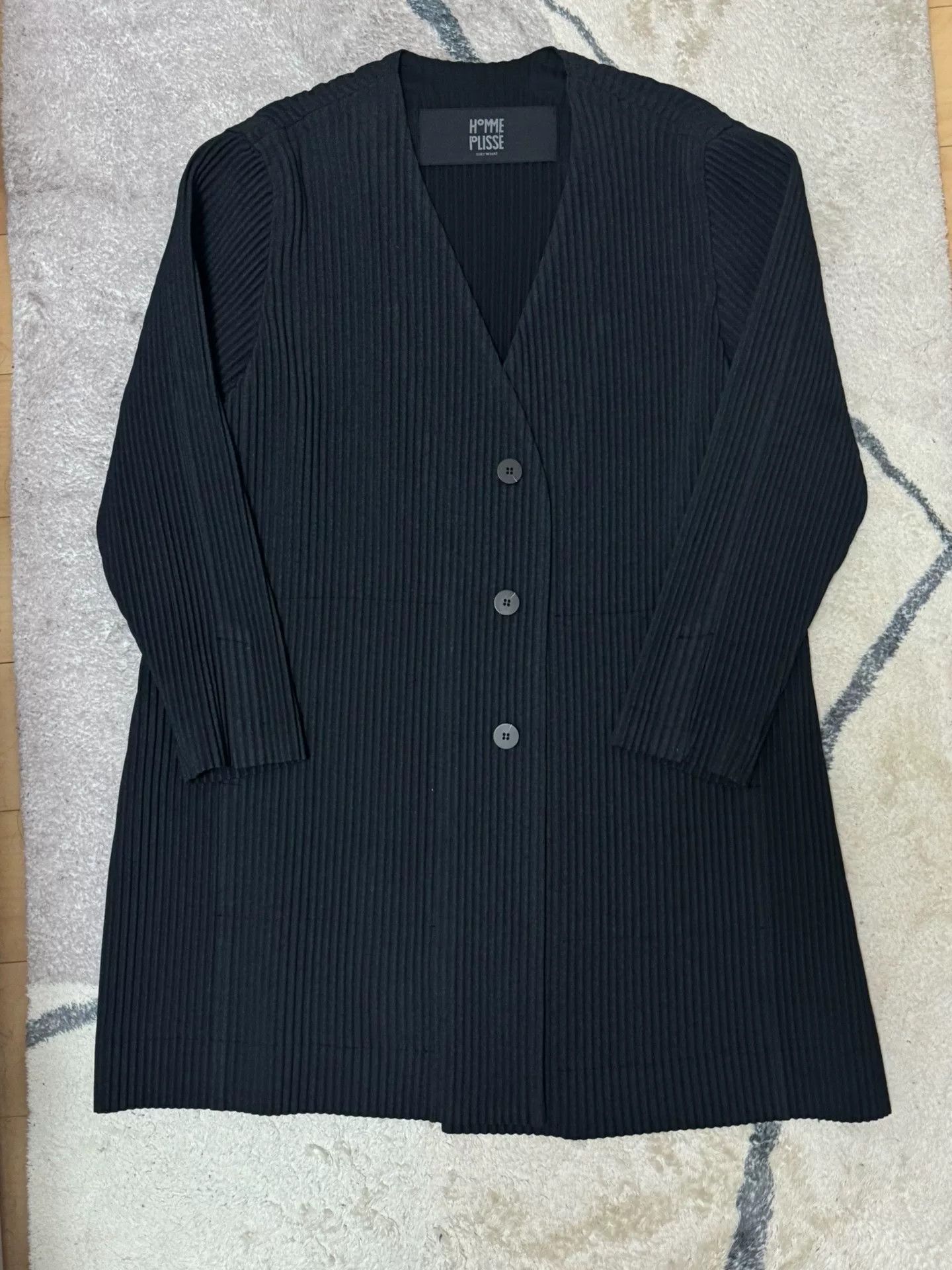Homme Plisse Issey Miyake Issey Miyake Homme Plisse Long Coat Size US S / EU 44-46 / 1 - 2 Thumbnail