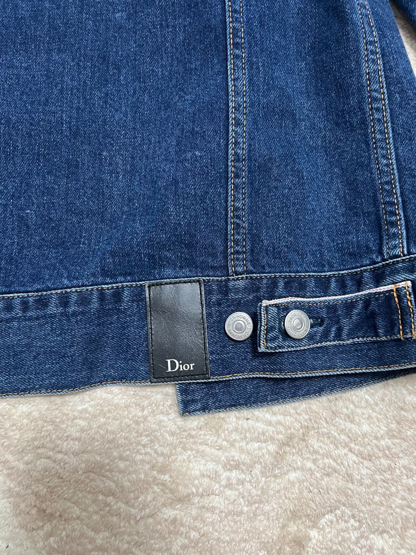 Dior Dior Homme Denim Jacket Size 44 Size US S / EU 44-46 / 1 - 8 Thumbnail