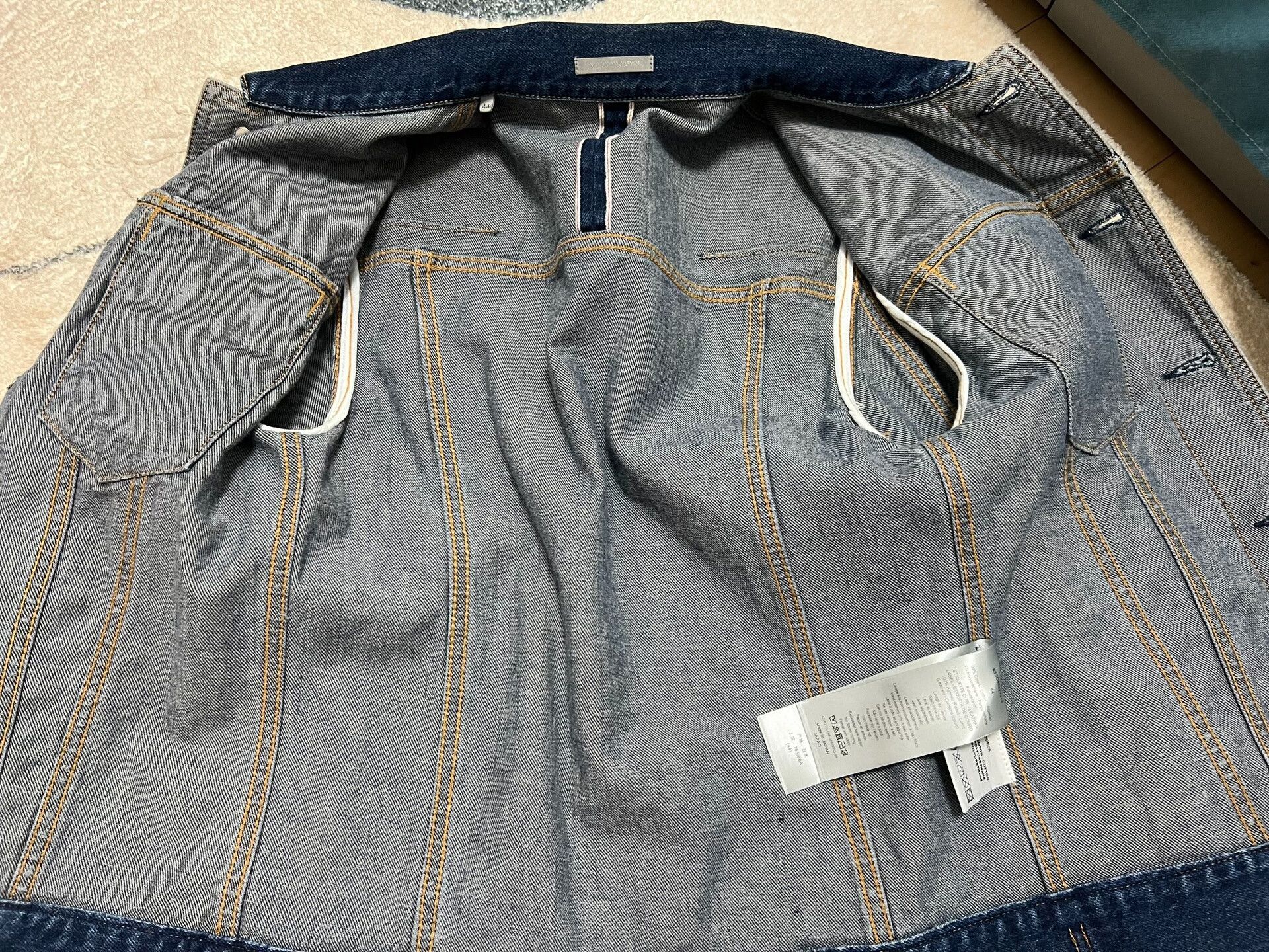 Dior Dior Homme Denim Jacket Size 44 Size US S / EU 44-46 / 1 - 3 Thumbnail