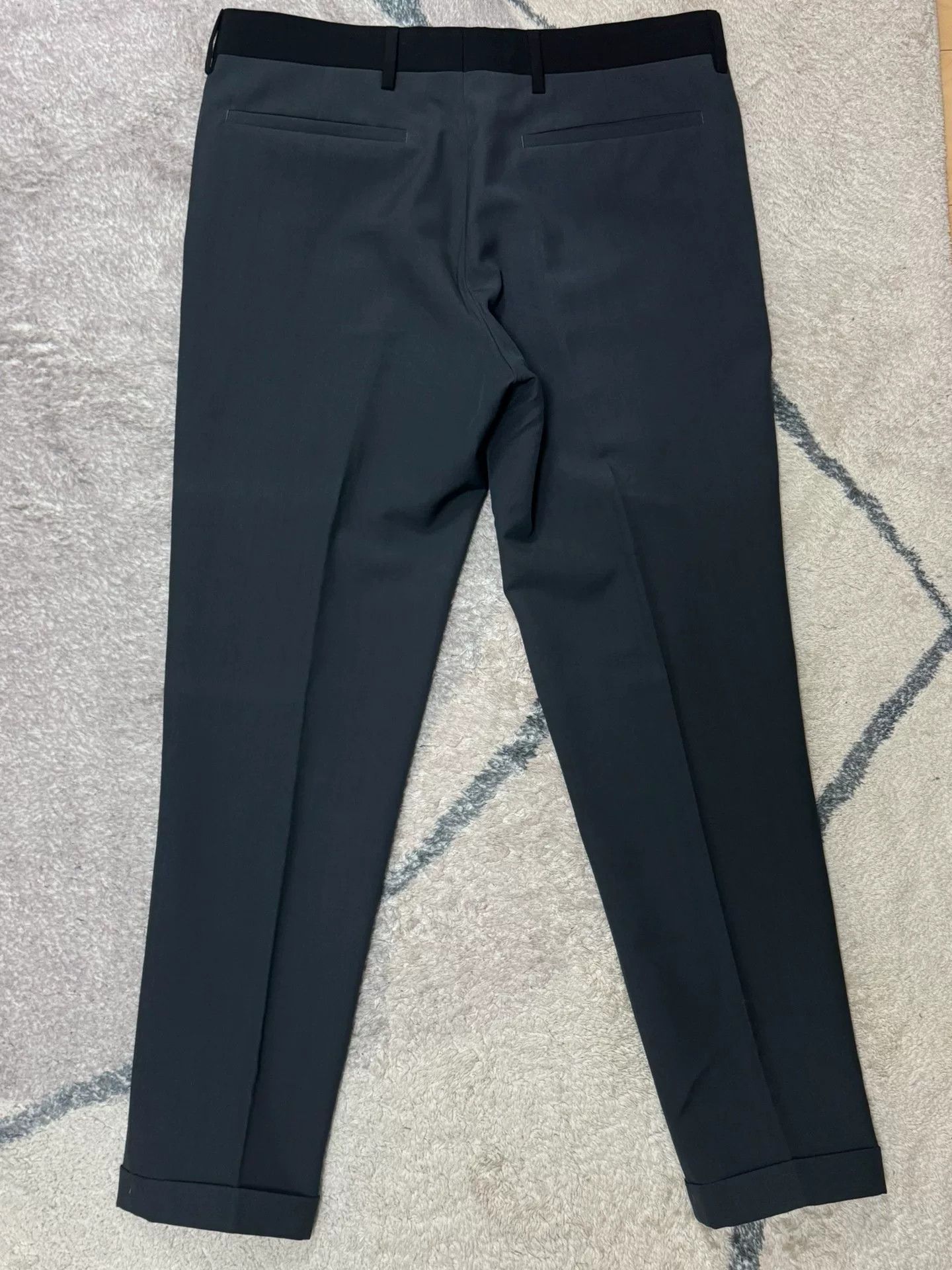 Dior Dior Homme Men's Wool Cropped Trousers Size US 28 / EU 44 - 2 Thumbnail