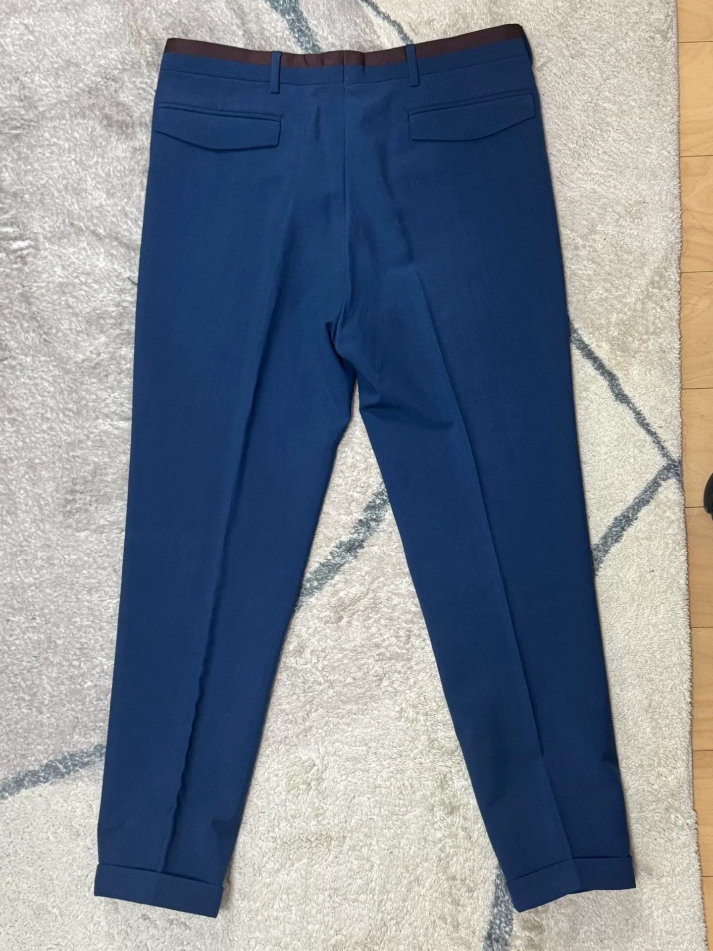 Dior Diorhomme Wool Nine-Point Trousers Size US 28 / EU 44 - 2 Thumbnail