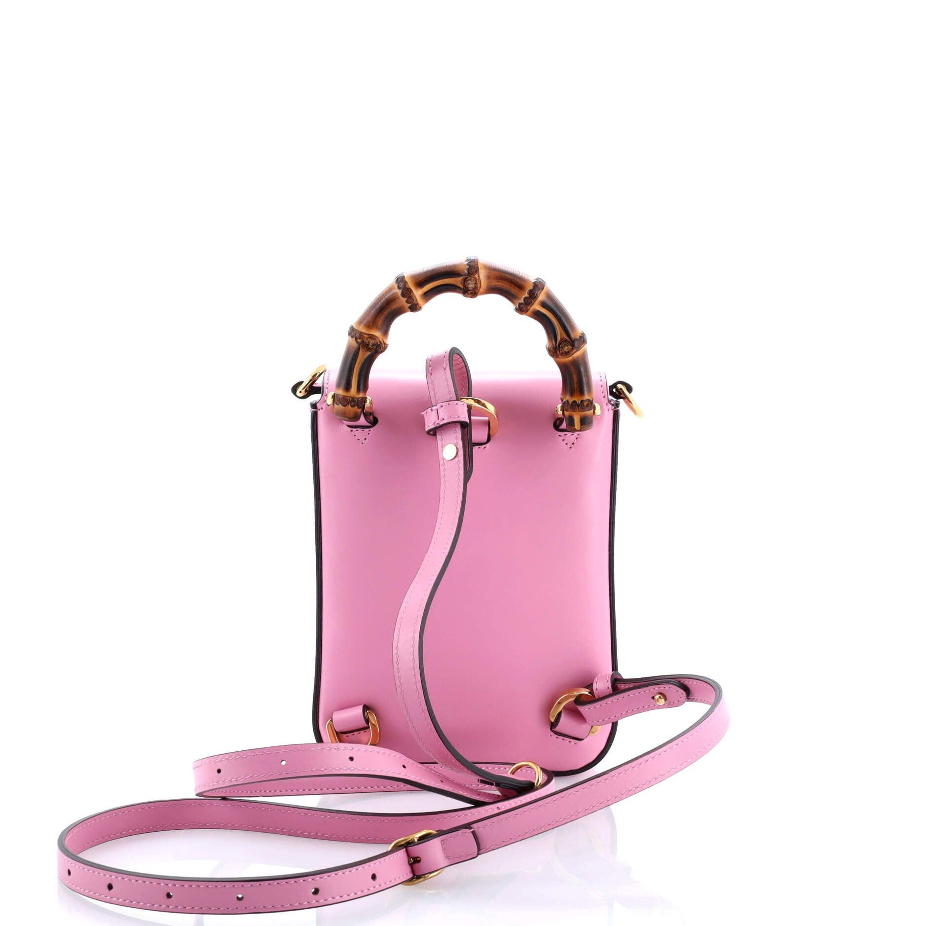 Gucci Bamboo Top Handle Backpack Size ONE SIZE - 3 Thumbnail