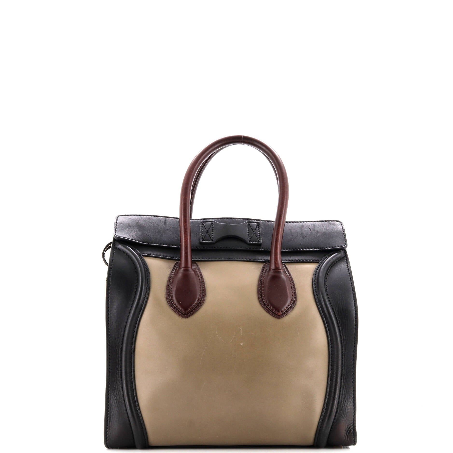 Celine Bicolor Luggage Bag Size ONE SIZE - 3 Thumbnail