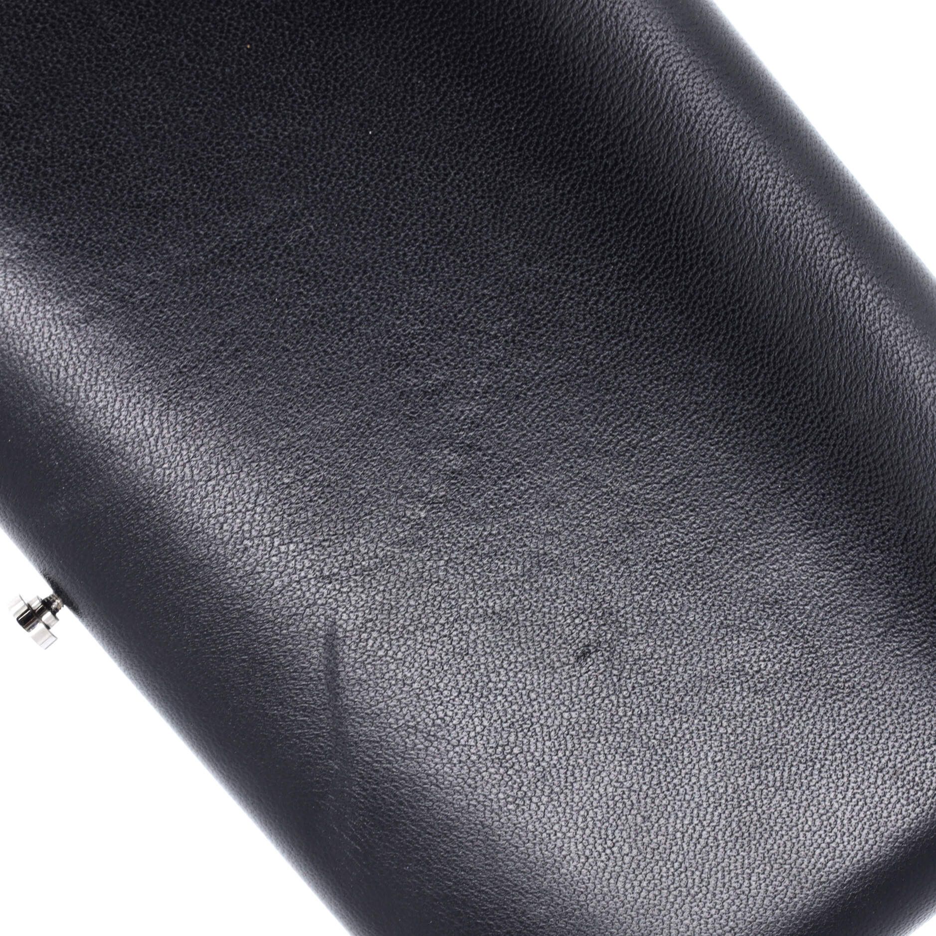 Prada Logo Convertible Chain Box Clutch Size ONE SIZE - 7 Thumbnail