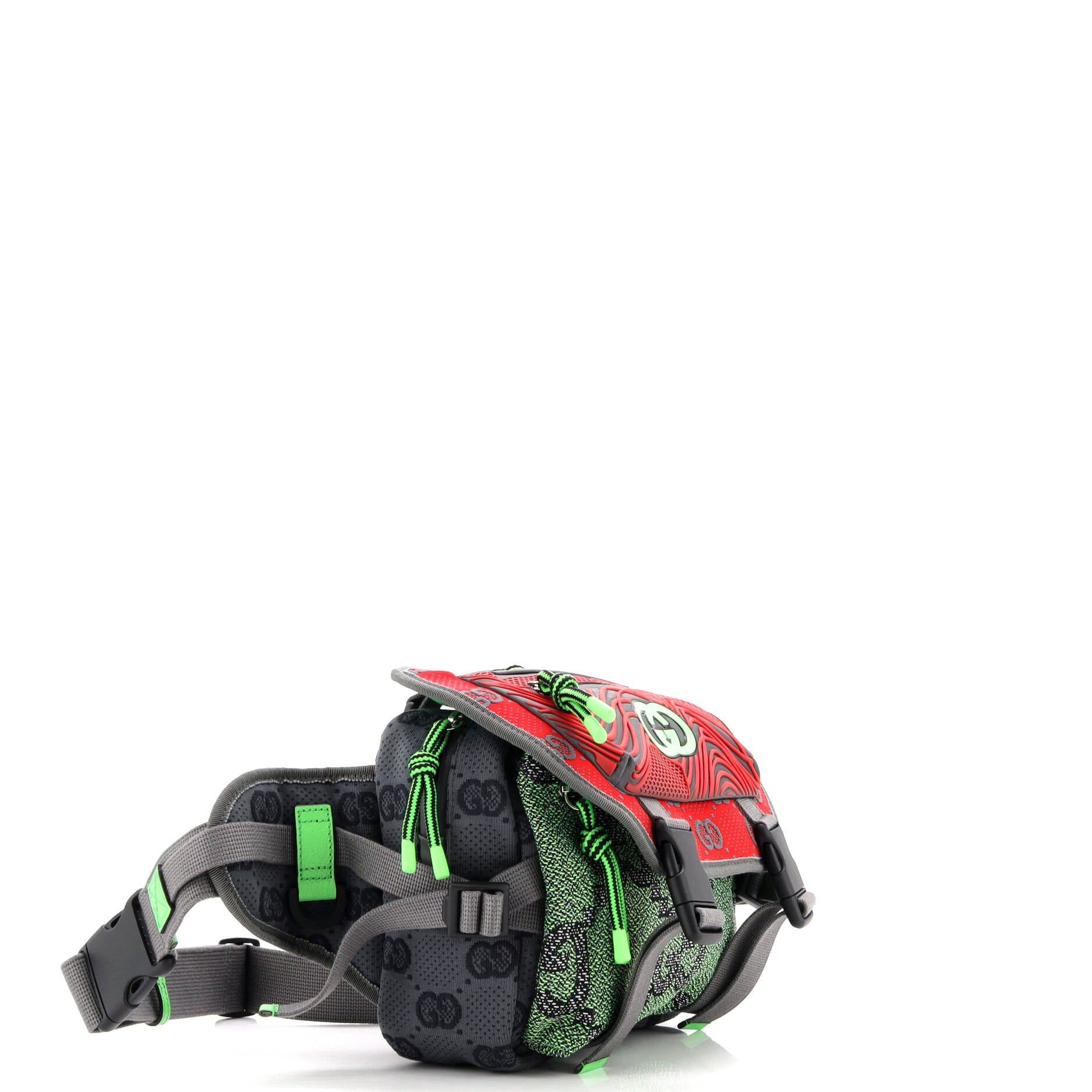 Gucci Buckle Flap Chest Strap Backpack Size ONE SIZE - 2 Thumbnail