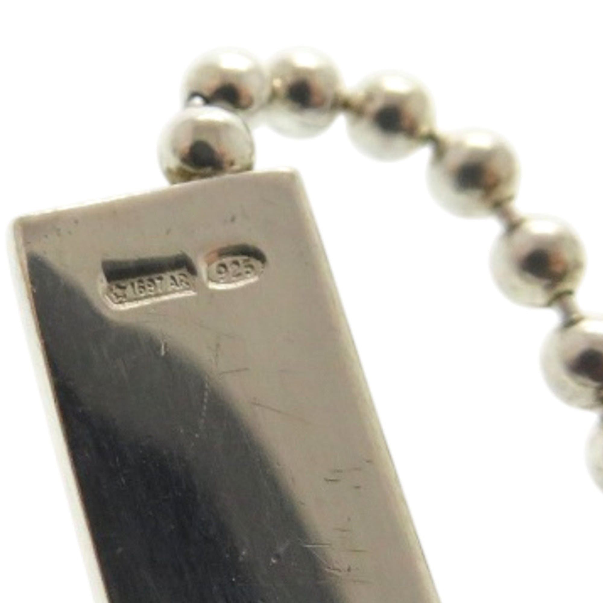 Gucci Excellent condition Gucci logo plate ball chain 1697AR sterling silver 925 choker 0768 Size ONE SIZE - 8 Thumbnail