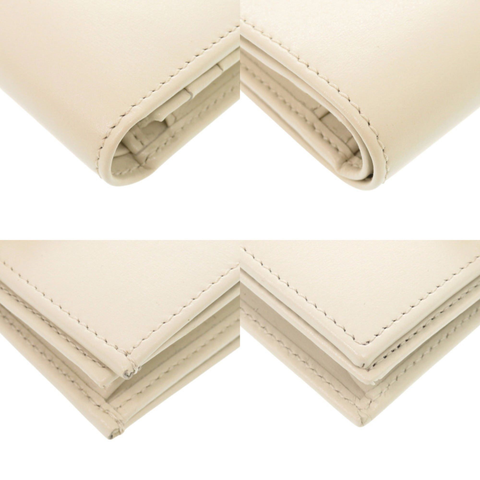 Gucci Like new Gucci Jackie 1961 645536 leather ivory bifold wallet 1093 Size ONE SIZE - 4 Thumbnail