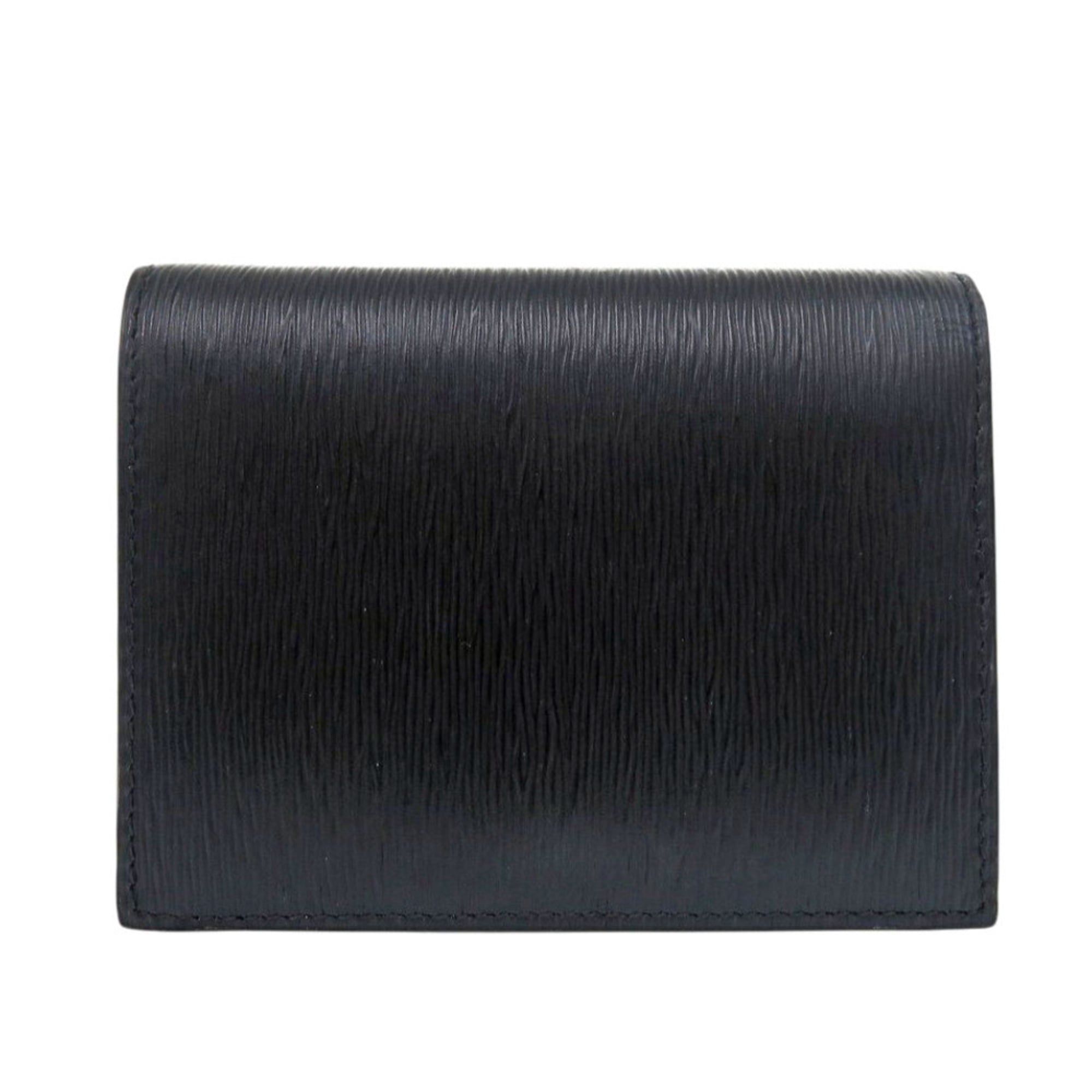 Prada Like new Prada 1MV204 Vitello Move Leather Black Bifold Wallet 1081 Size ONE SIZE - 3 Thumbnail
