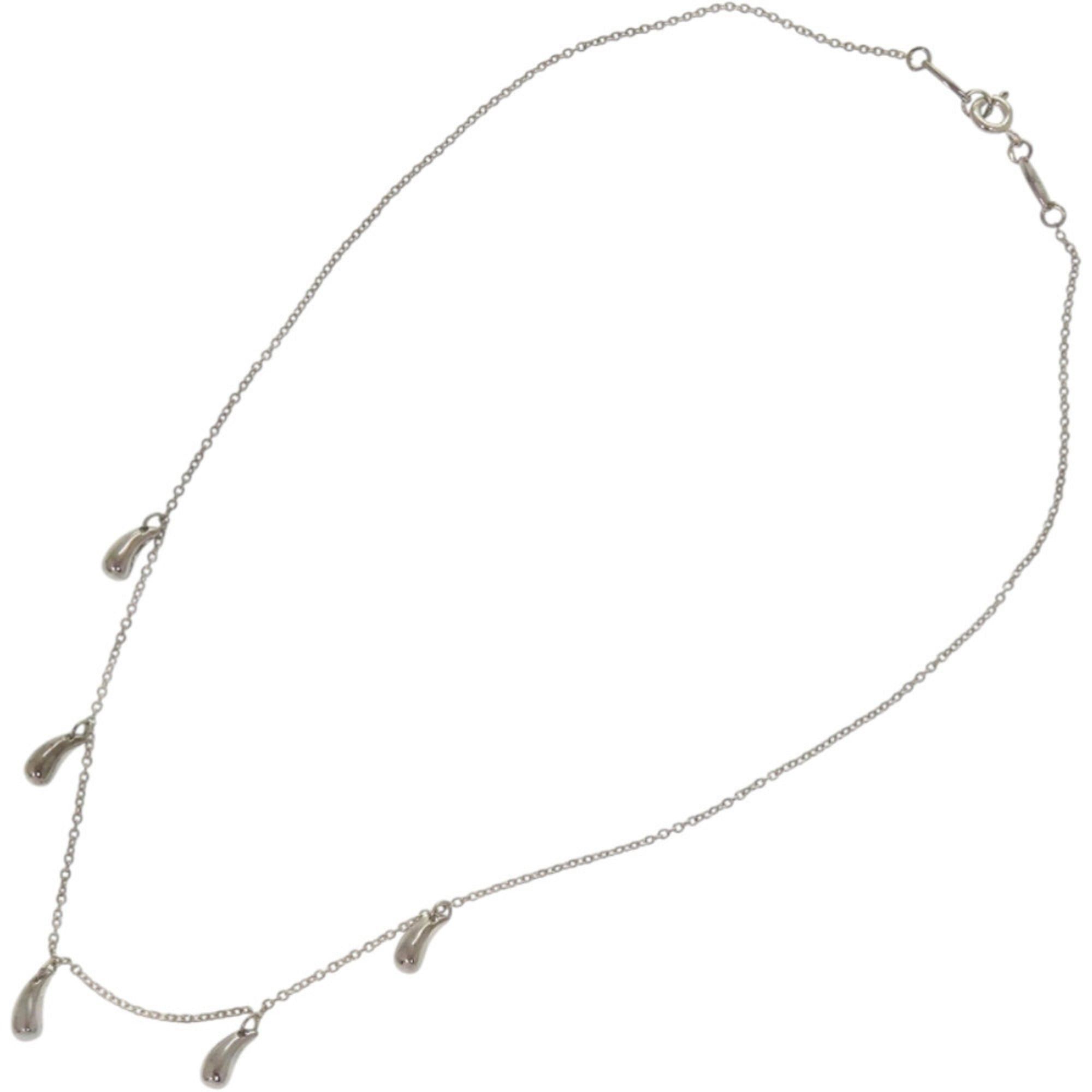 Tiffany & Co. Excellent condition Tiffany & Co. Elsa Peretti 5-piece teardrop necklace in 925 silver, 1044 Size ONE SIZE - 4 Thumbnail