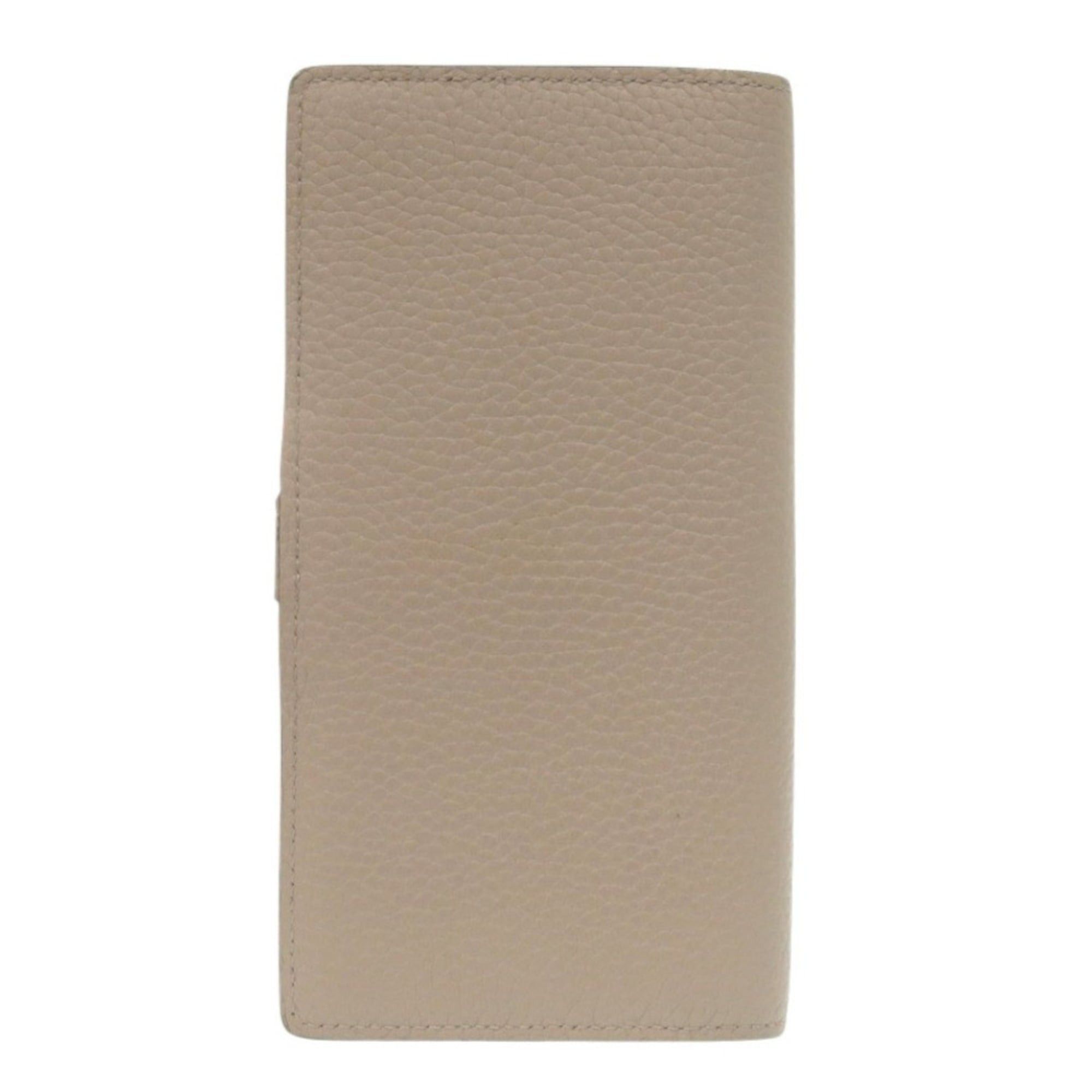 Louis Vuitton Louis Vuitton LV Vertical Wallet M81367, Taurillon Leather Galle Long Wallet, Beige, 1039 Size ONE SIZE - 2 Thumbnail