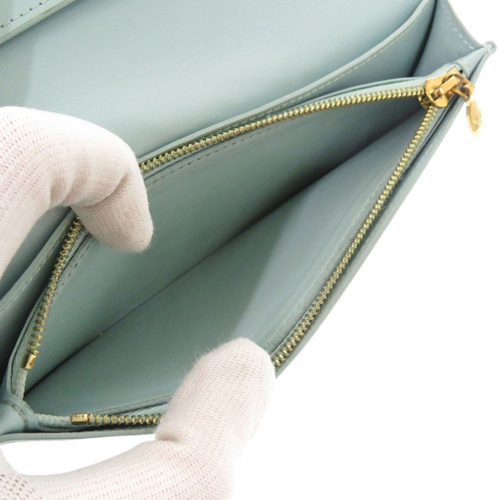 Louis Vuitton Louis Vuitton LV Vertical Wallet M81367, Taurillon Leather Galle Long Wallet, Beige, 1039 Size ONE SIZE - 5 Thumbnail