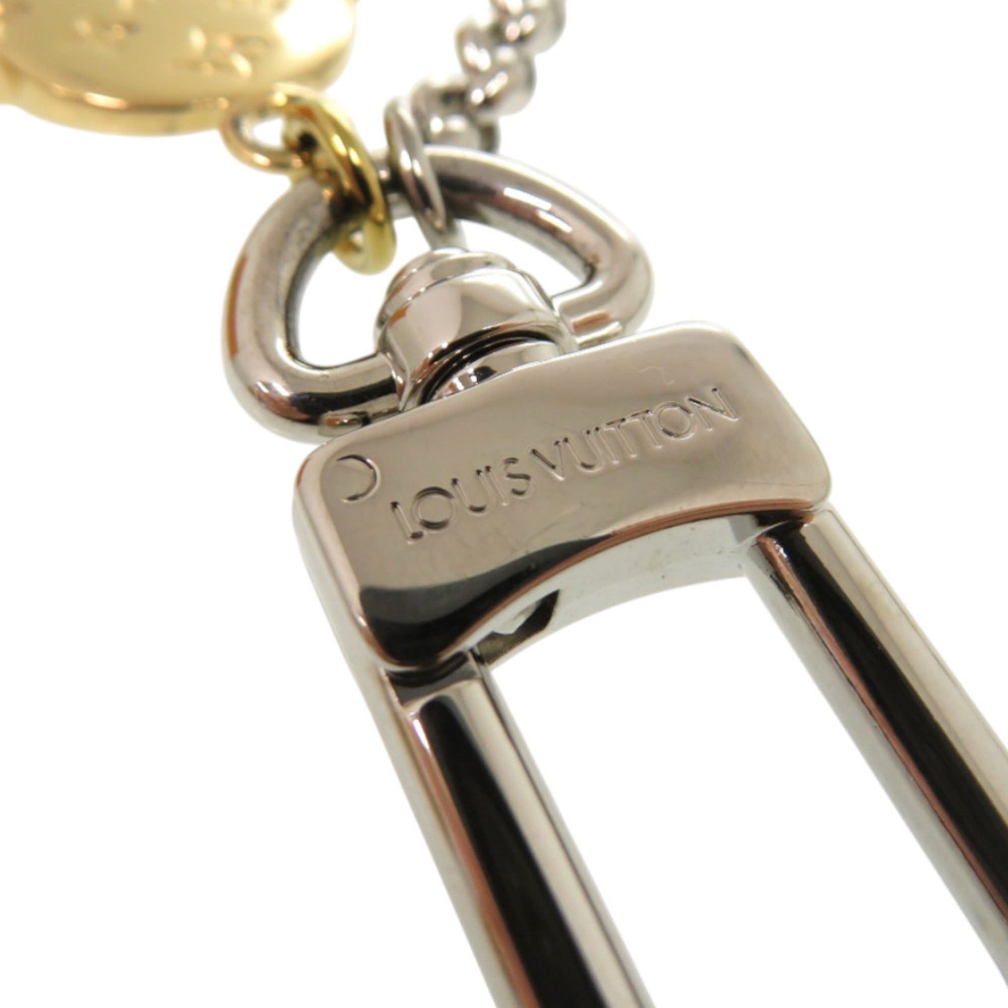 Louis Vuitton Excellent condition Louis Vuitton Vivienne M00835 metal gold LV and silver keychain 1109 Size ONE SIZE - 7 Thumbnail