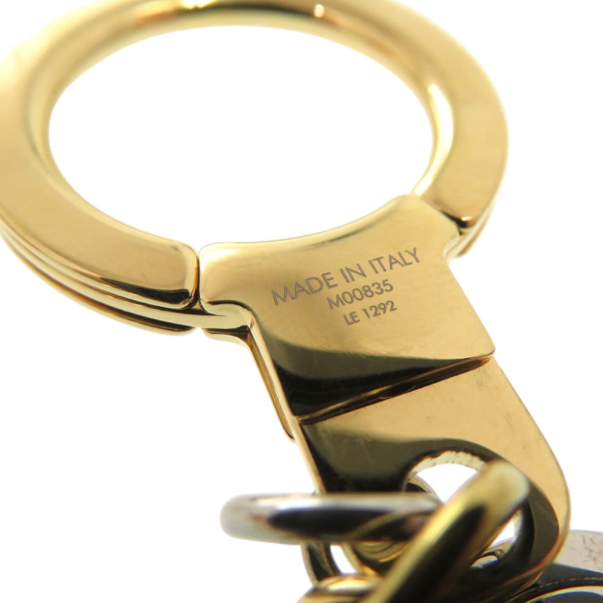 Louis Vuitton Excellent condition Louis Vuitton Vivienne M00835 metal gold LV and silver keychain 1109 Size ONE SIZE - 6 Thumbnail