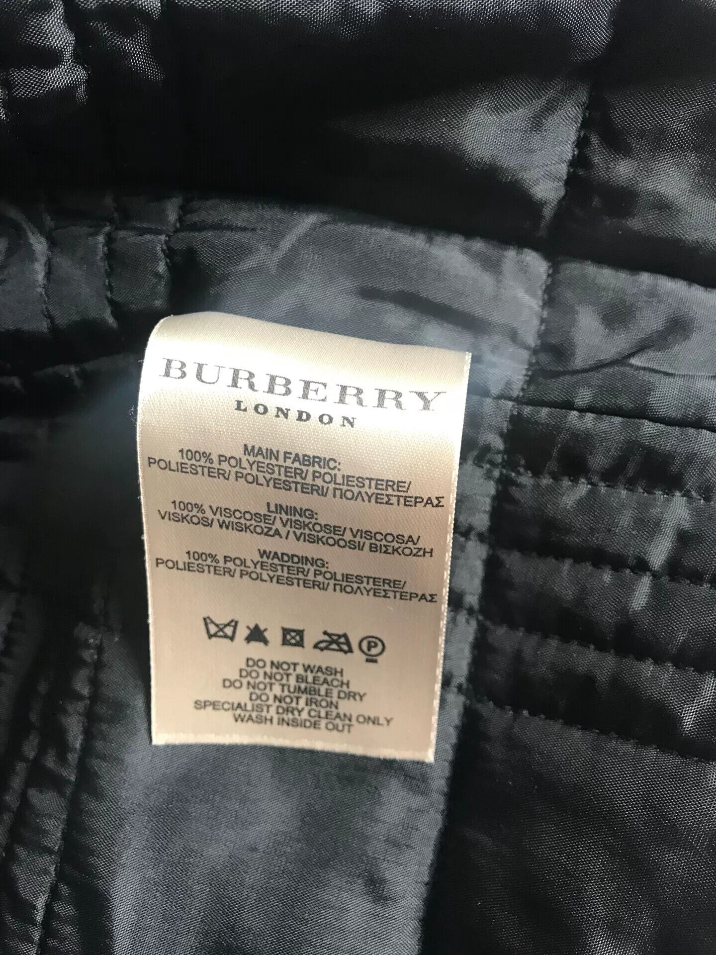 Burberry Burberry Men's Casual Coat Size US S / EU 44-46 / 1 - 3 Thumbnail