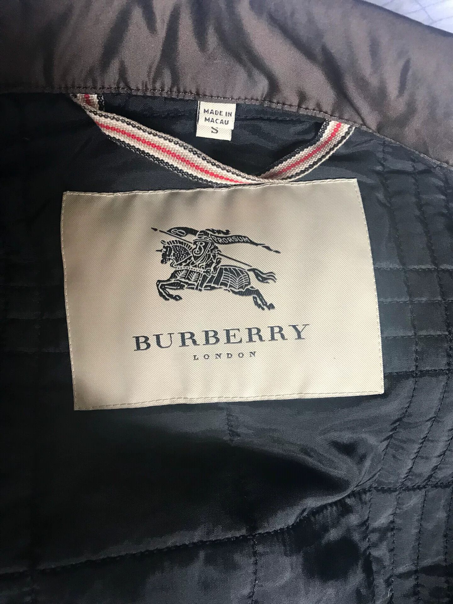 Burberry Burberry Men's Casual Coat Size US S / EU 44-46 / 1 - 2 Thumbnail